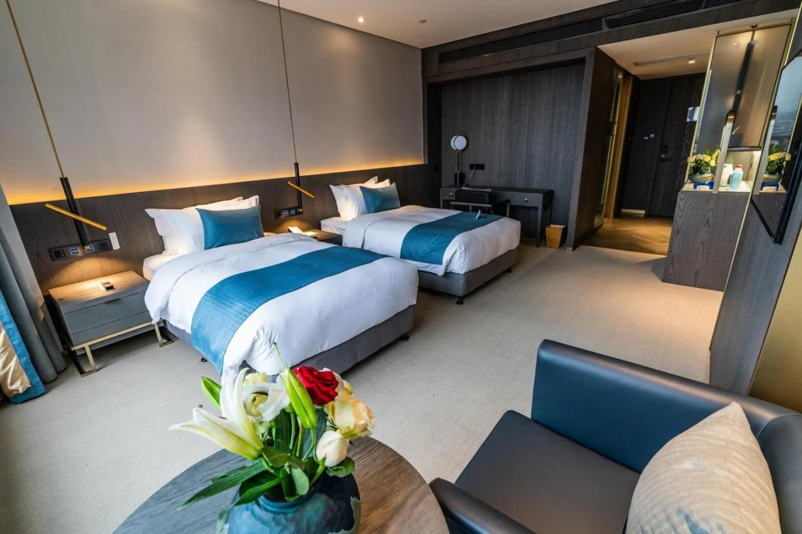 Bed in Hangzhou Cosy Park Hotel(Liangzhu)