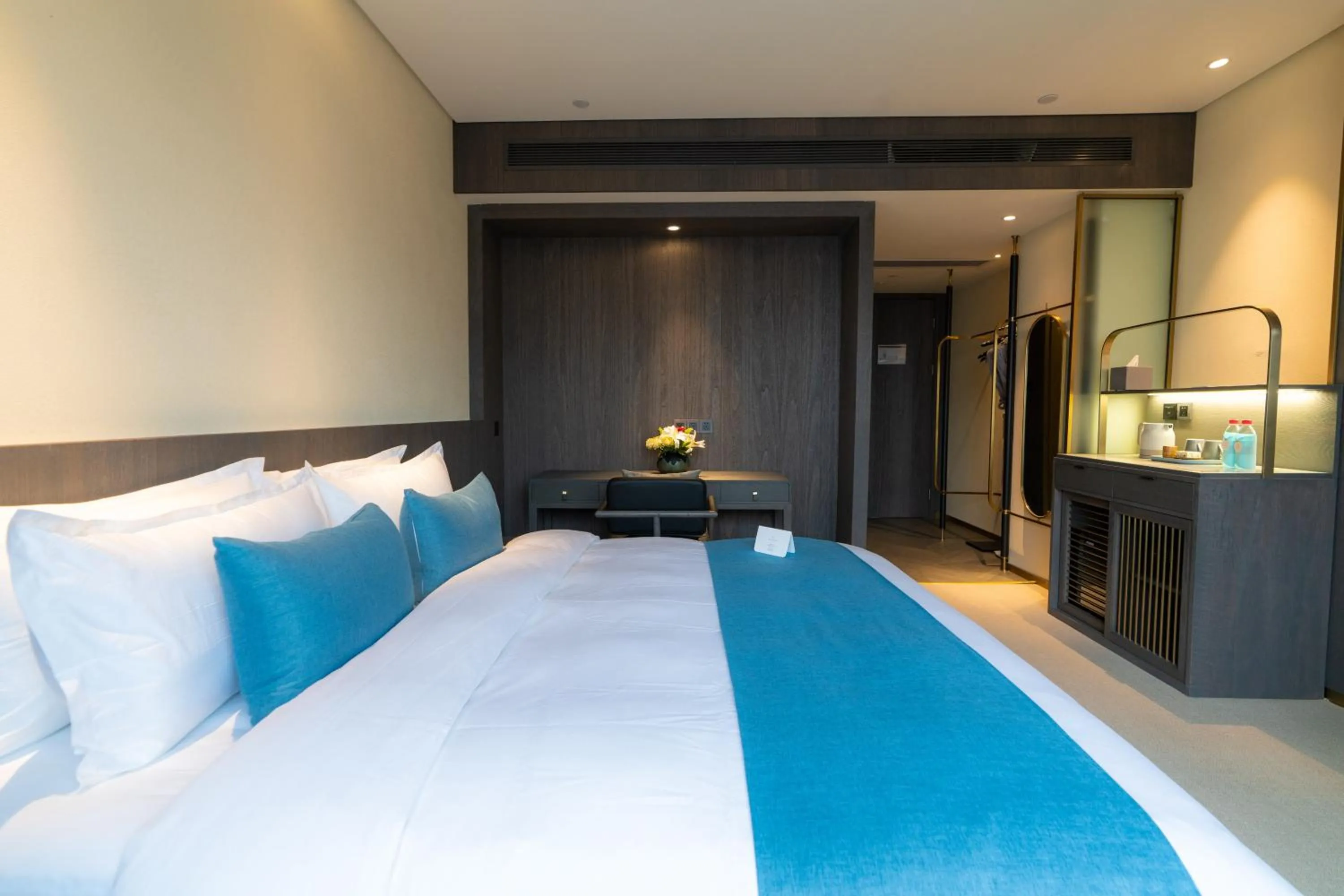 Bed in Hangzhou Cosy Park Hotel(Liangzhu)