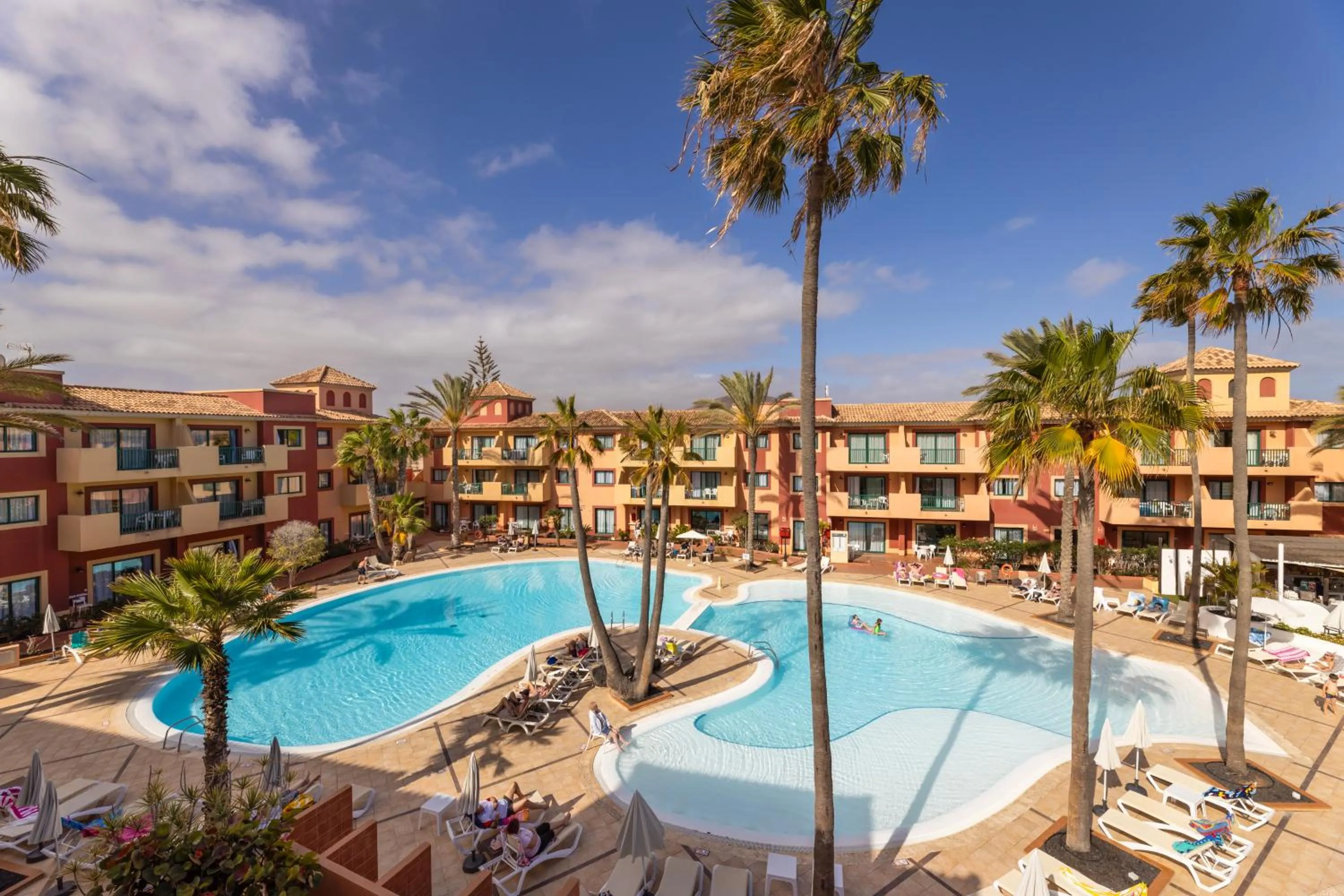 Bird's eye view in BLUESEA Aloe Corralejo