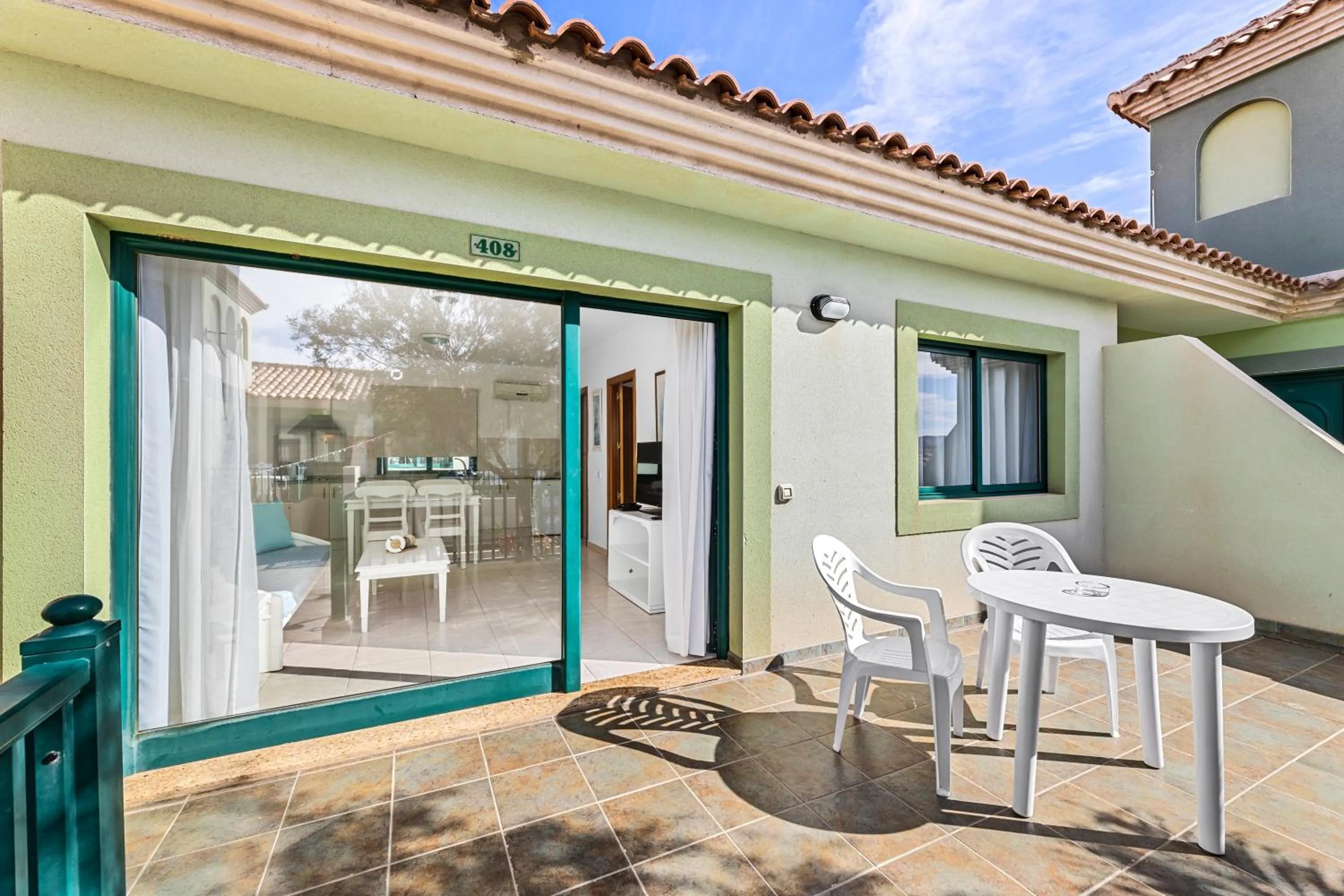 Balcony/Terrace in BLUESEA Aloe Corralejo