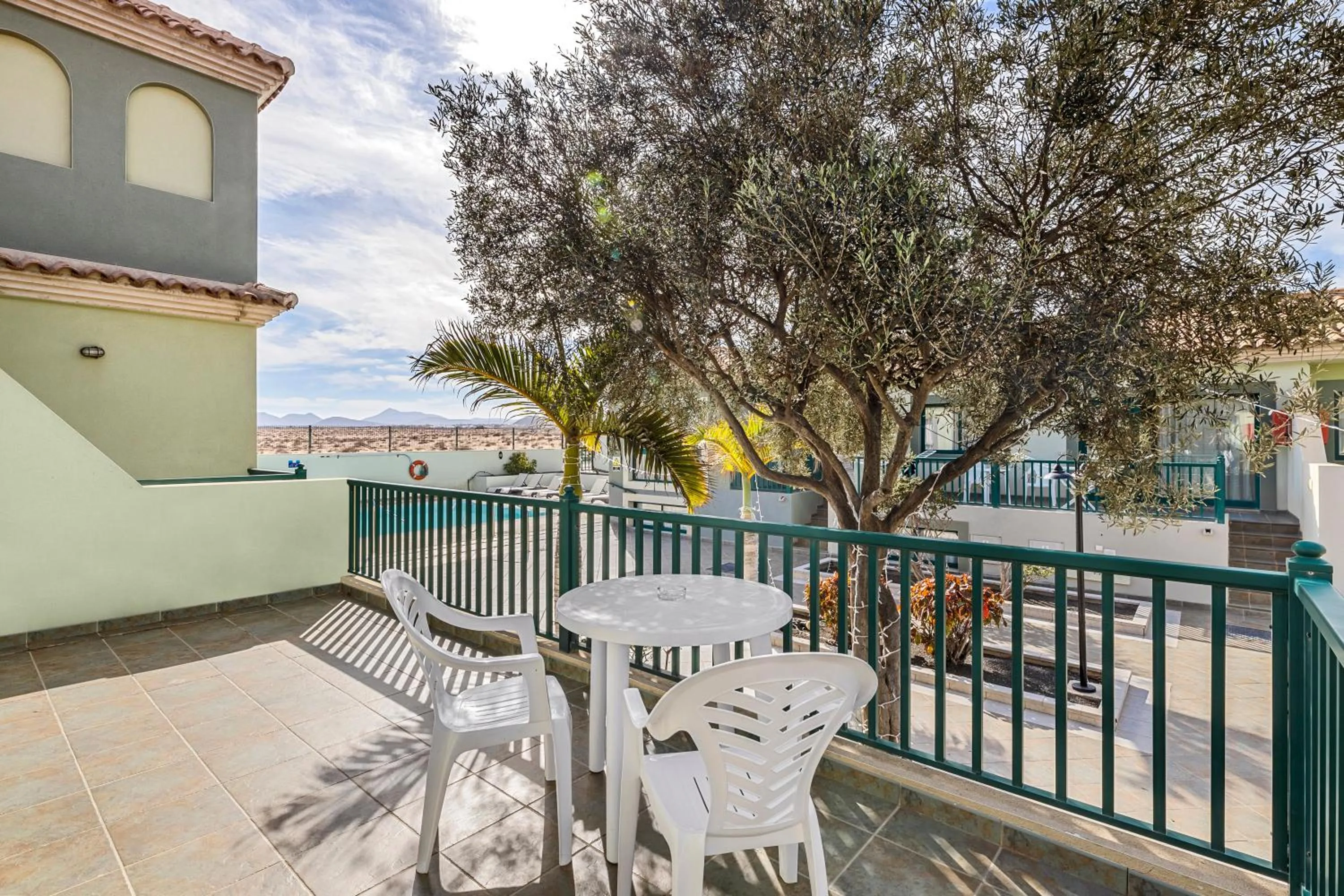 Balcony/Terrace in BLUESEA Aloe Corralejo