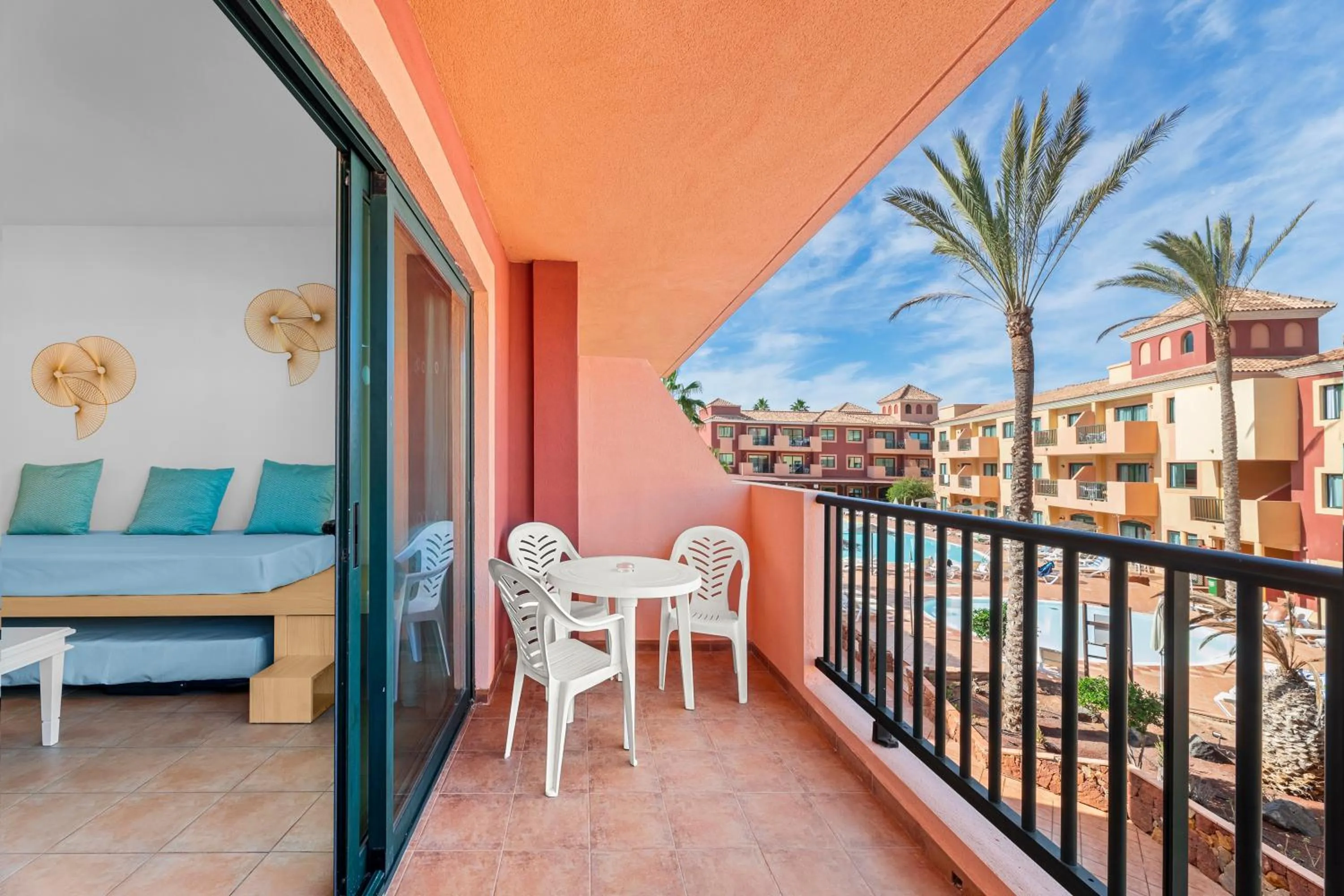Balcony/Terrace in BLUESEA Aloe Corralejo