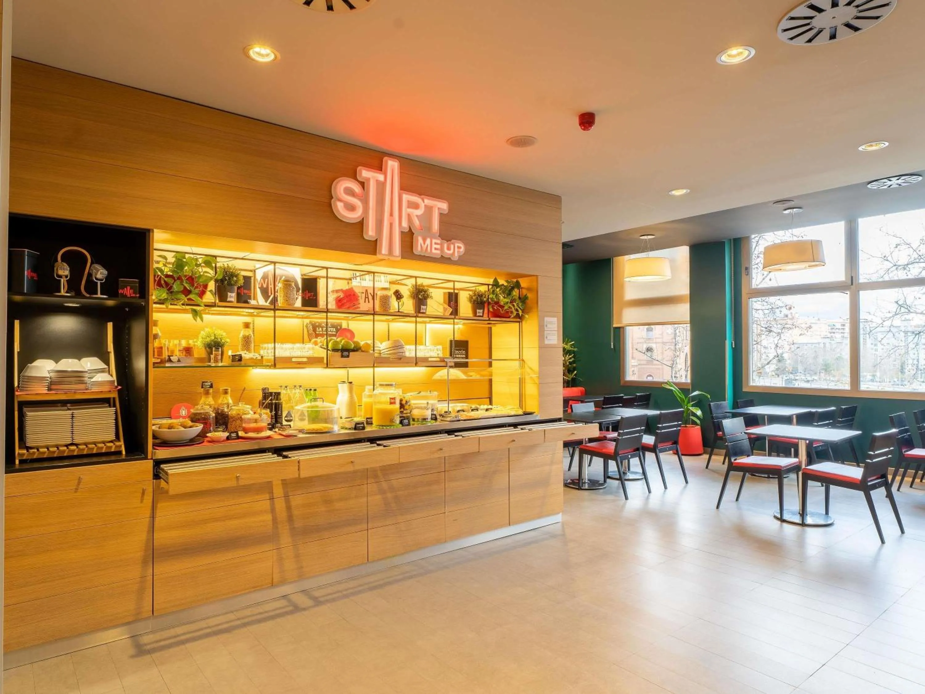 Breakfast in Ibis Madrid Centro las Ventas