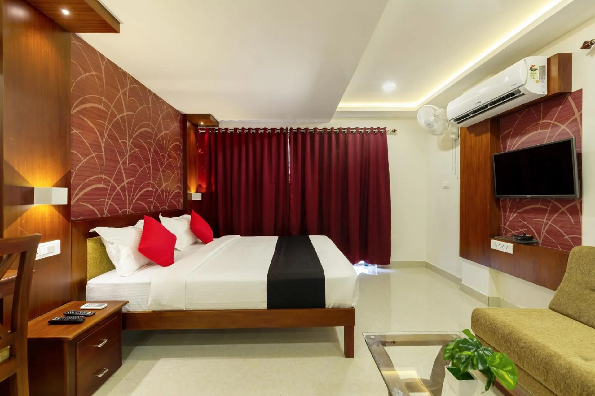 Bed in Burooj Hotel