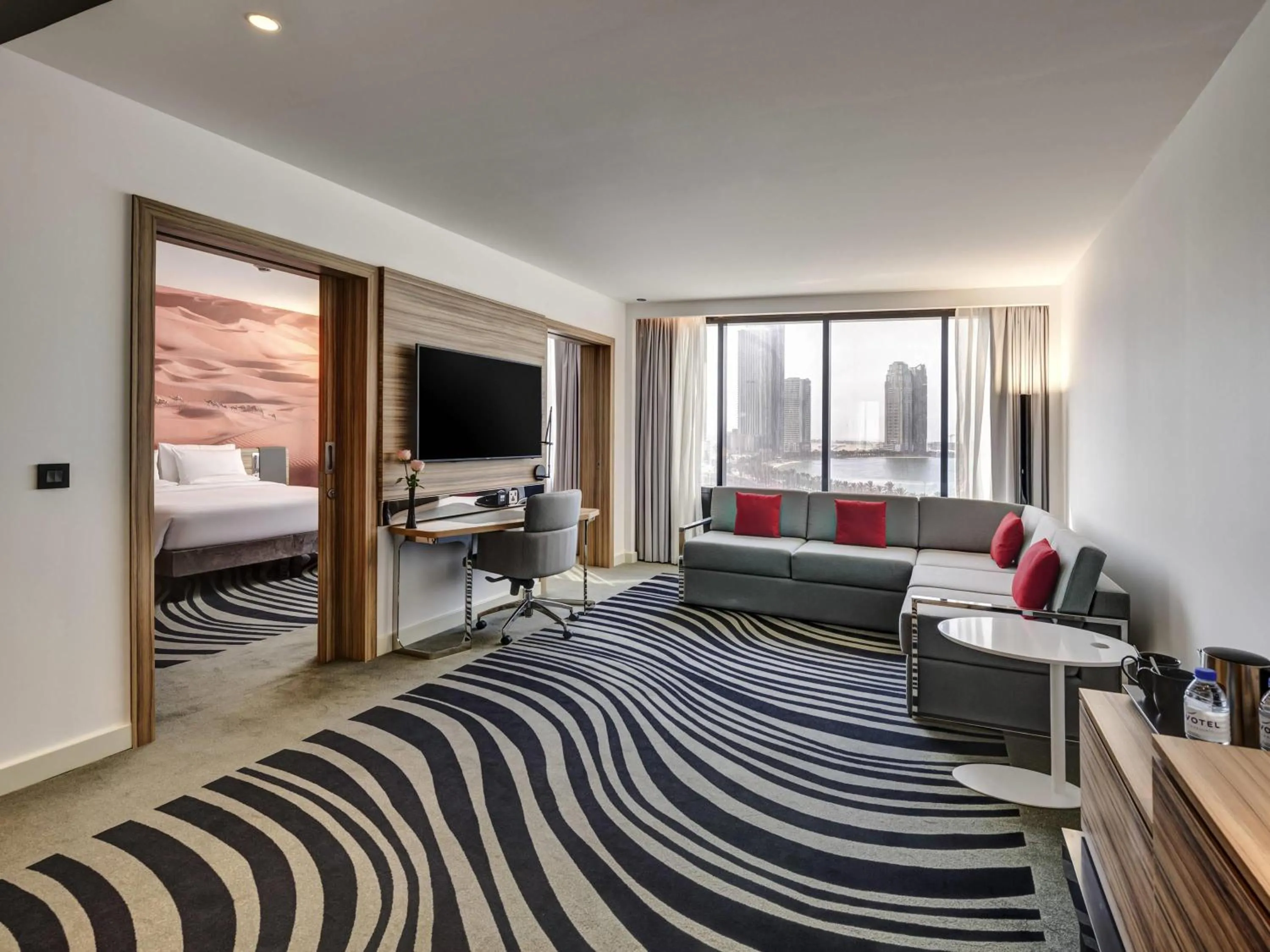 Bedroom, Bed in Novotel Sharjah Expo Centre