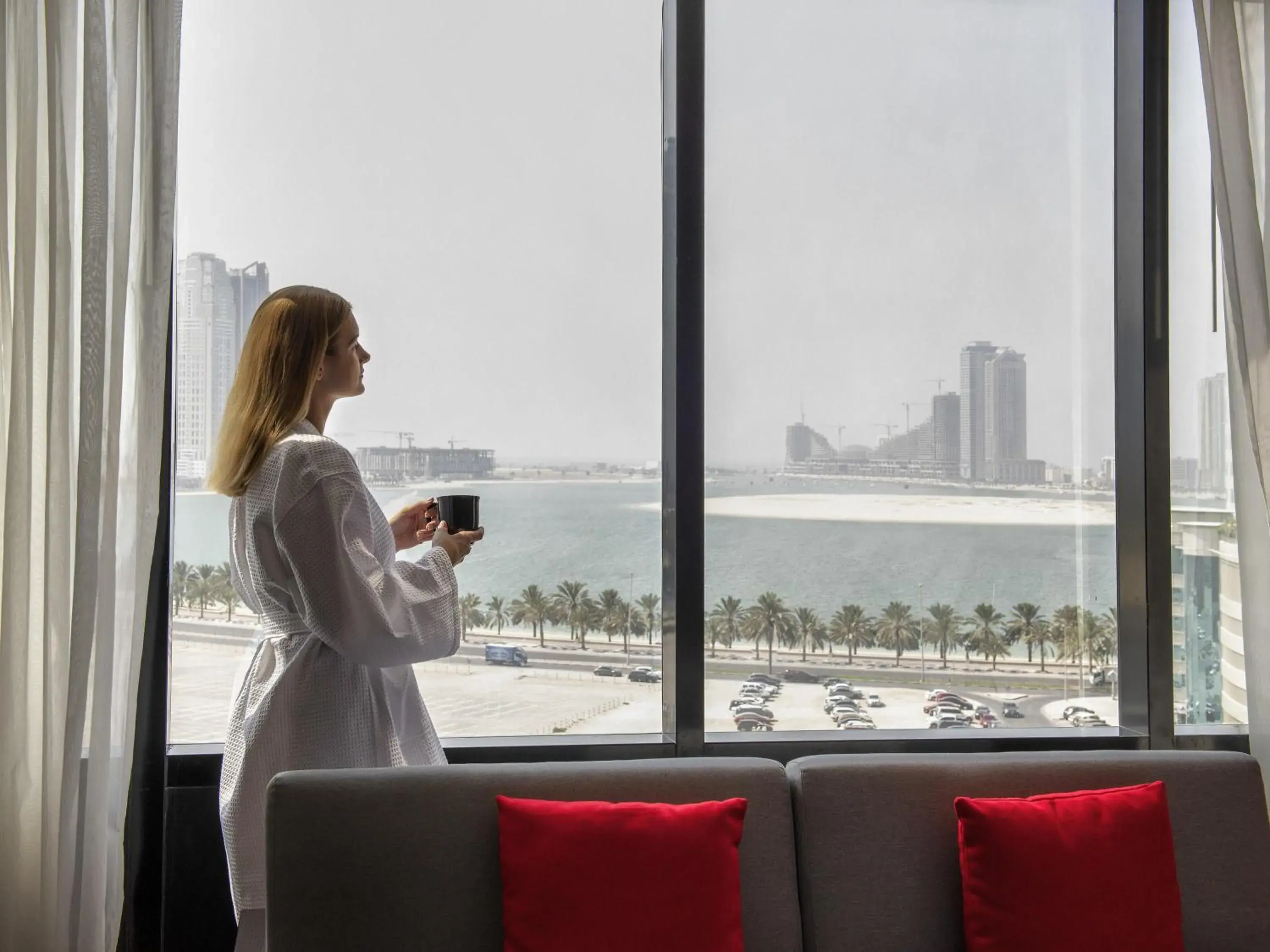 Superior Family Room with Lagoon View in Novotel Sharjah Expo Centre Superior Family Room with Lagoon View in Novotel Sharjah Expo Centre