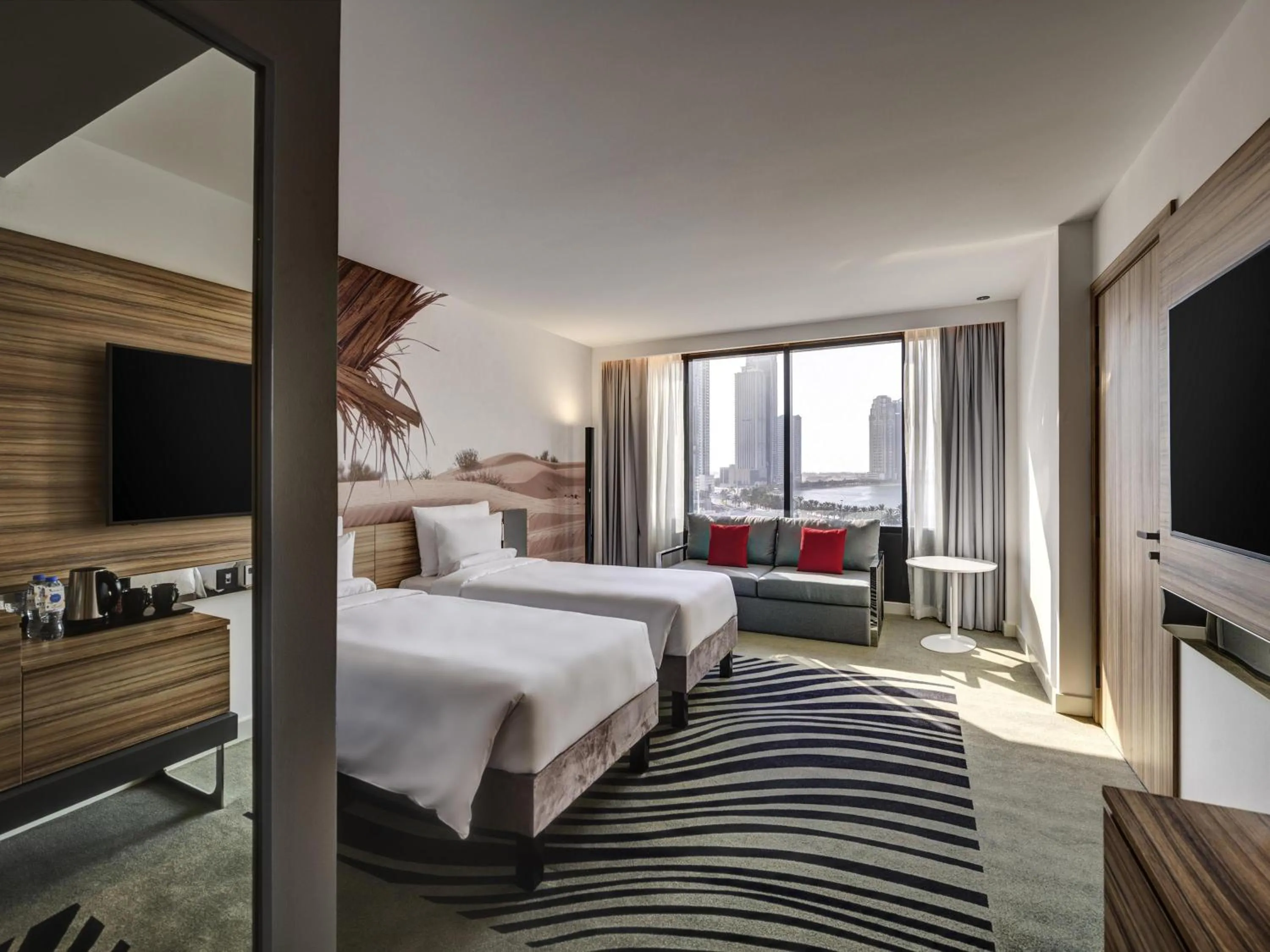 Bedroom, Bed in Novotel Sharjah Expo Centre