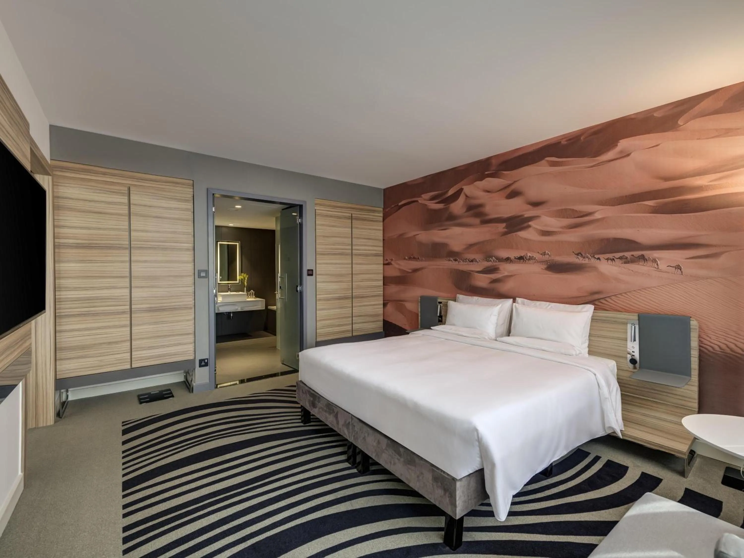 Bedroom, Bed in Novotel Sharjah Expo Centre