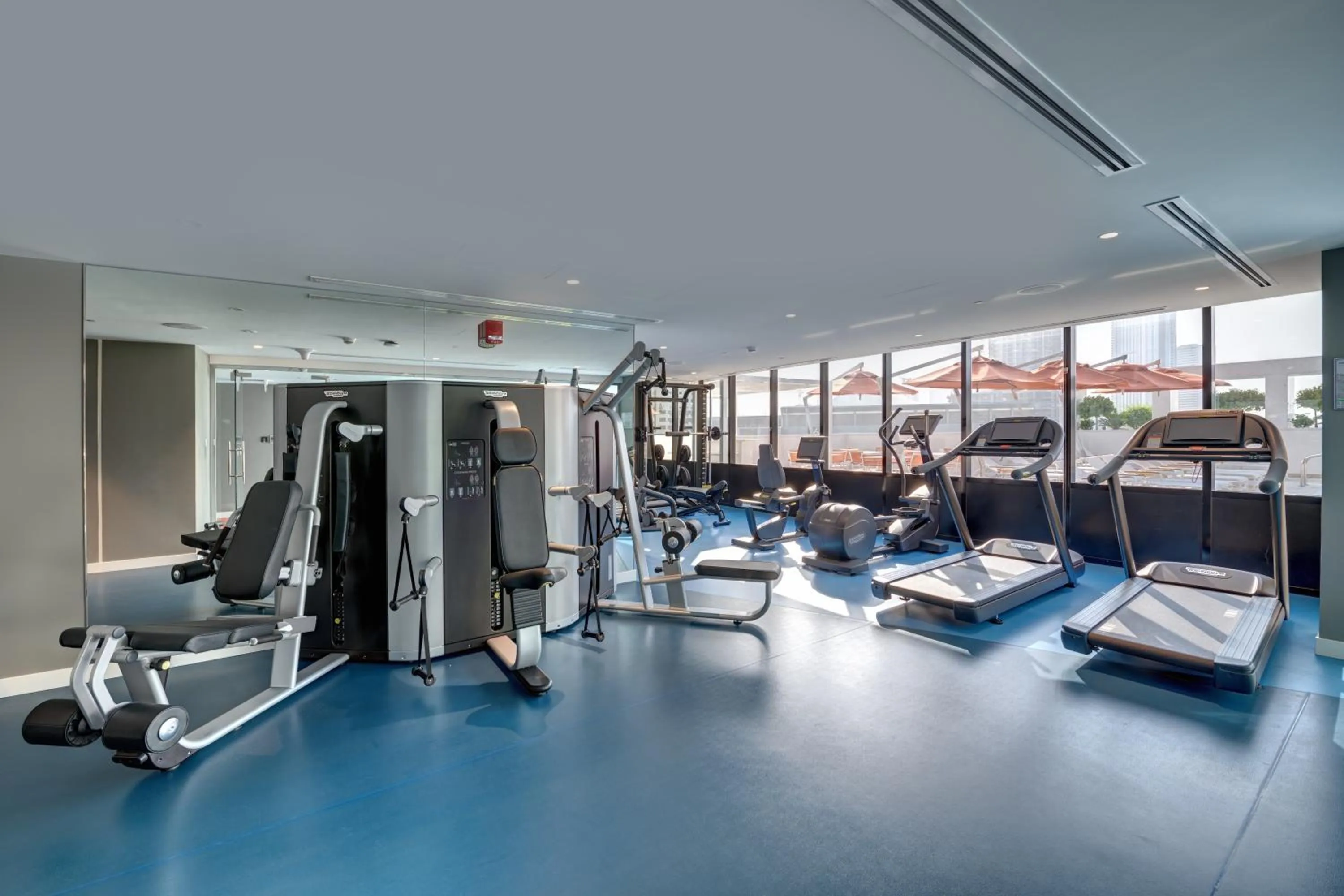 Fitness centre/facilities in Novotel Sharjah Expo Centre