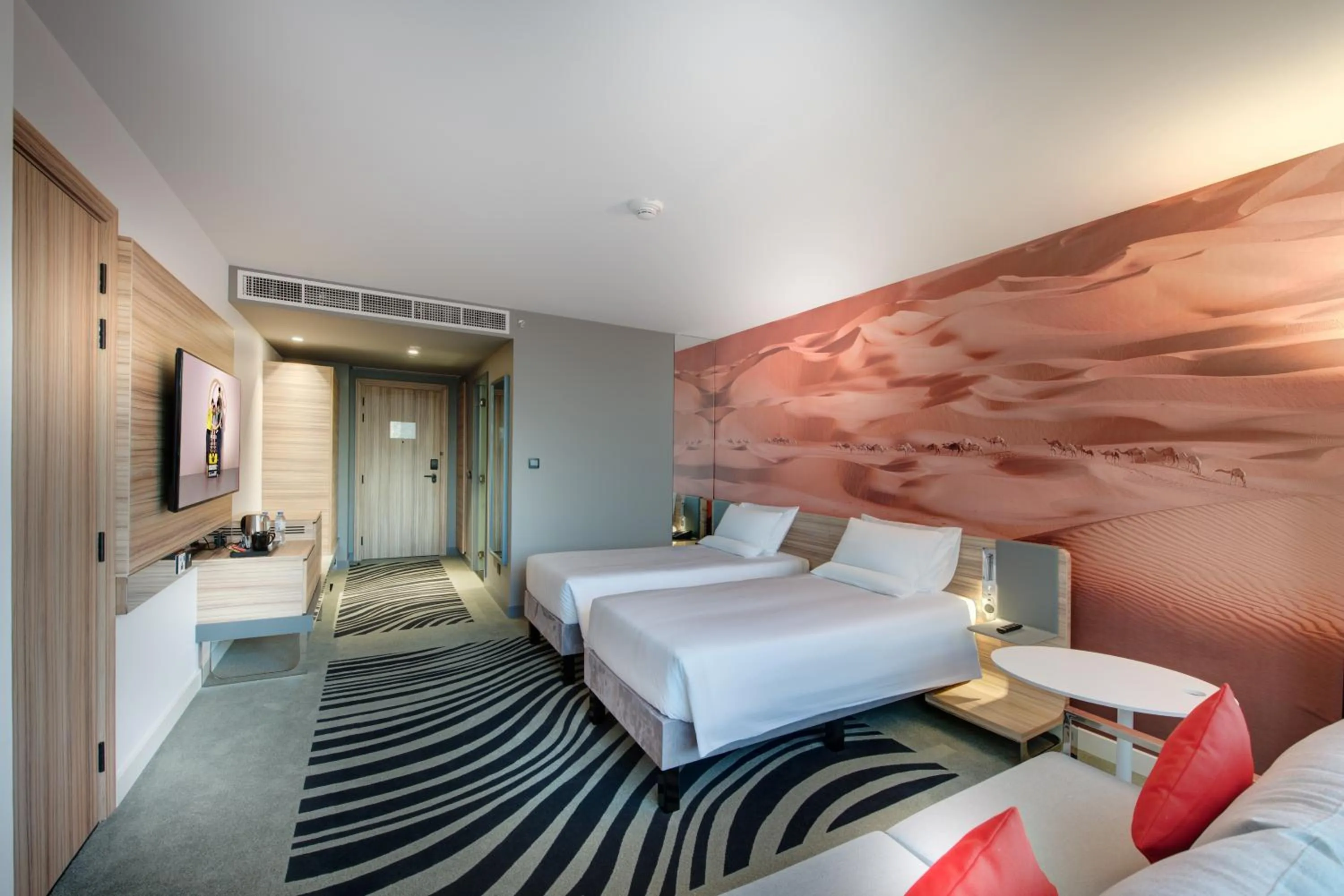 Photo of the whole room, Bed in Novotel Sharjah Expo Centre