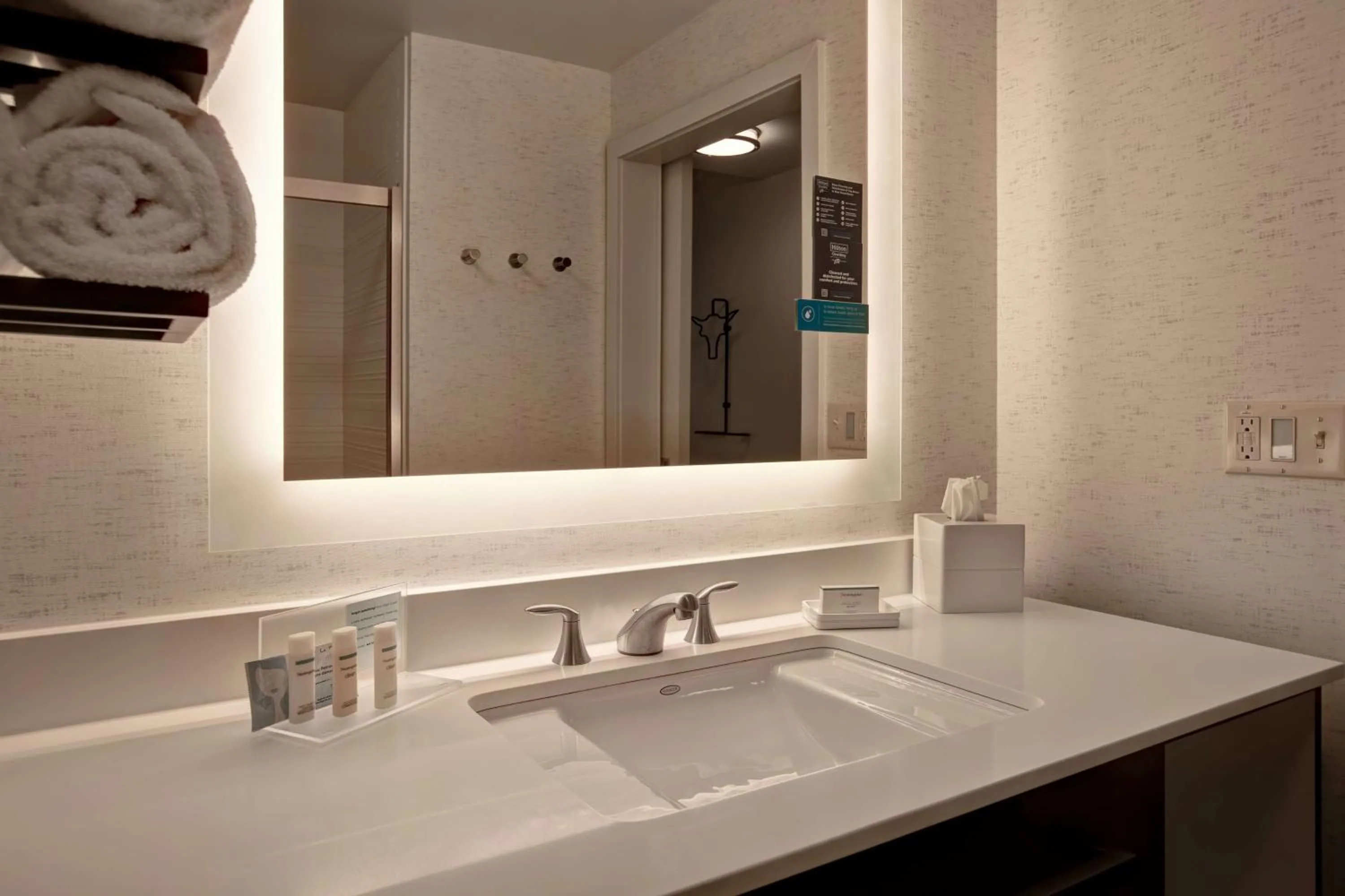 Bathroom in Hampton Inn & Suites on the San Antonio Riverwalk