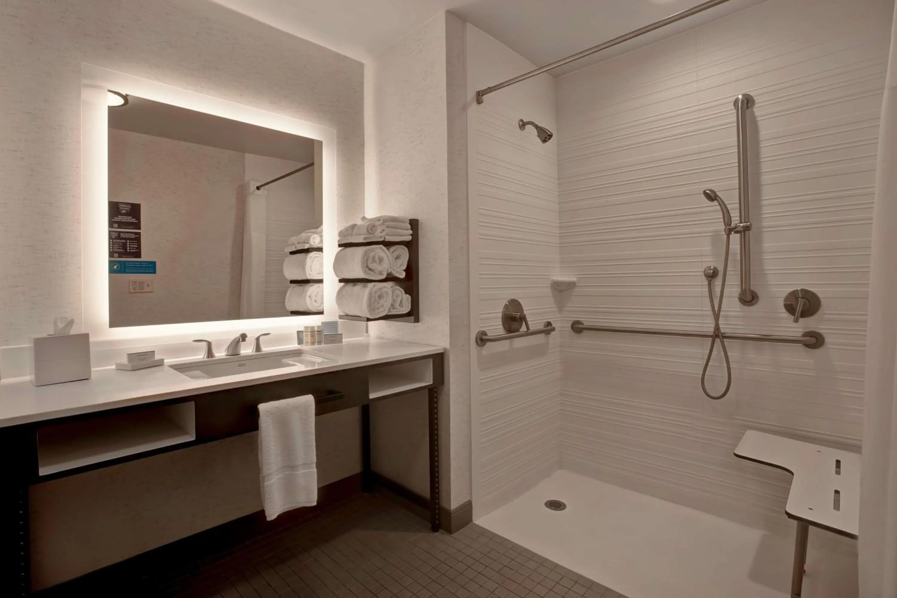 Bathroom in Hampton Inn & Suites on the San Antonio Riverwalk