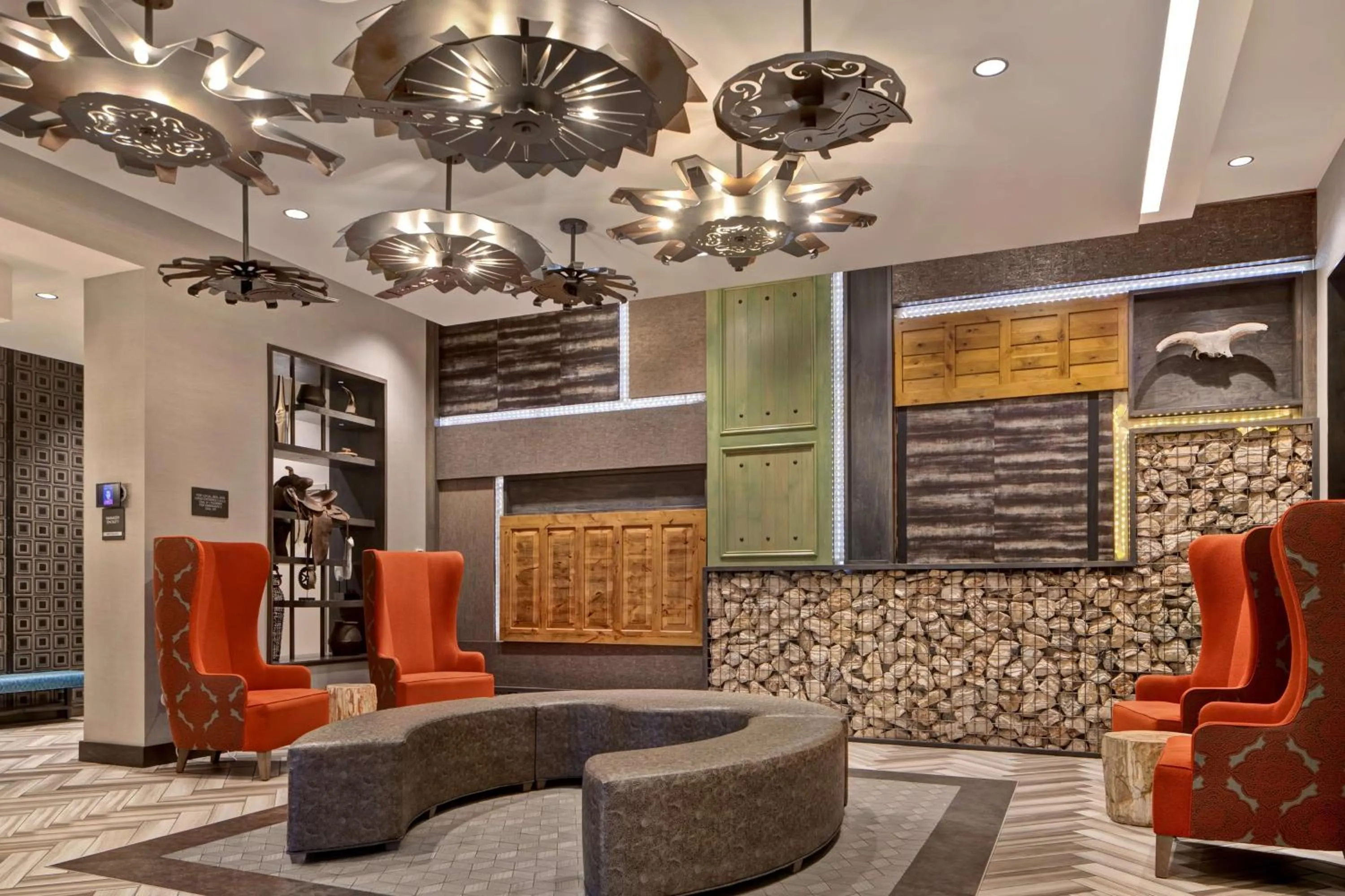 Lobby or reception in Hampton Inn & Suites on the San Antonio Riverwalk