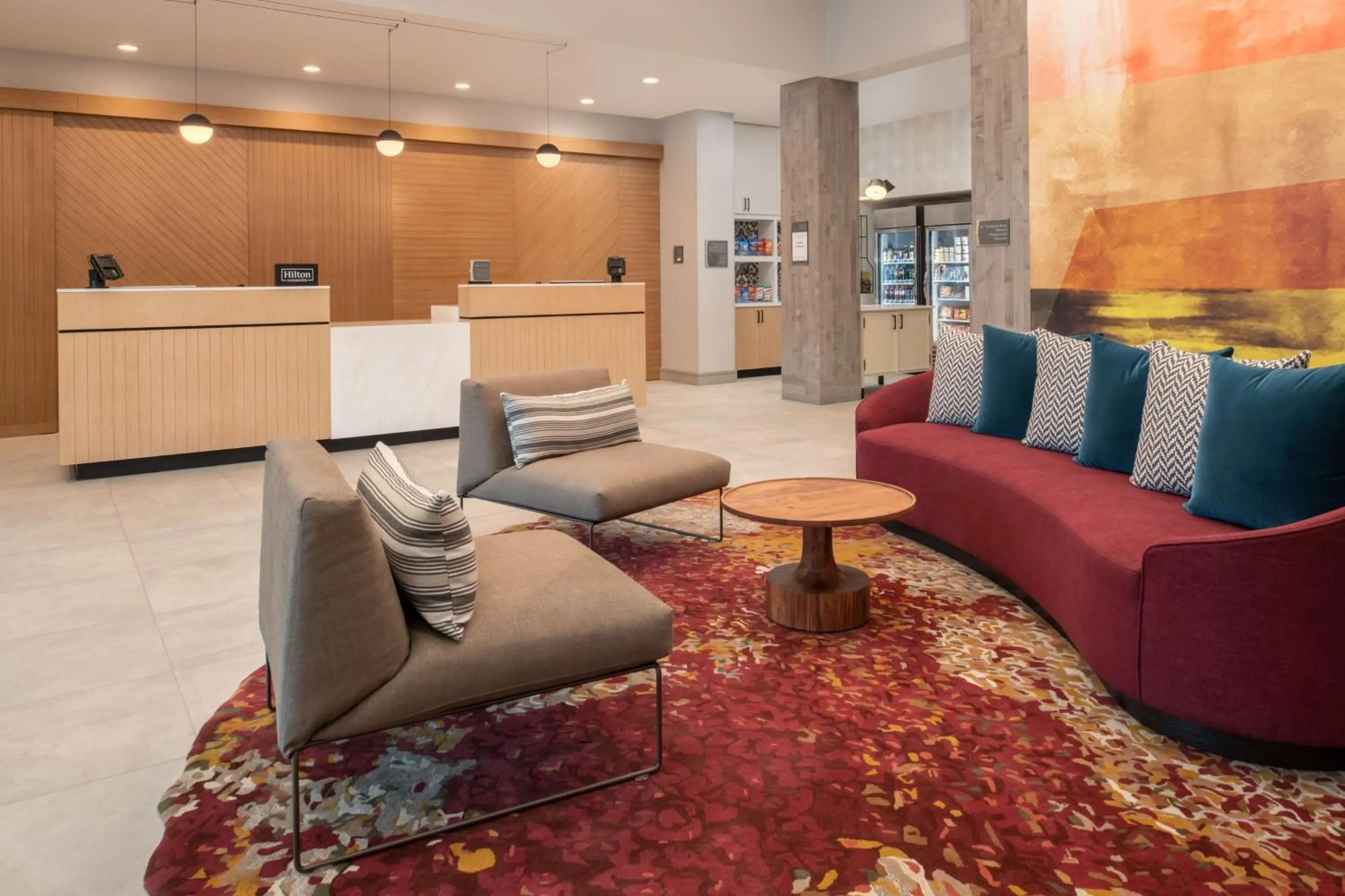 Lobby or reception in Homewood Suites By Hilton Belmont