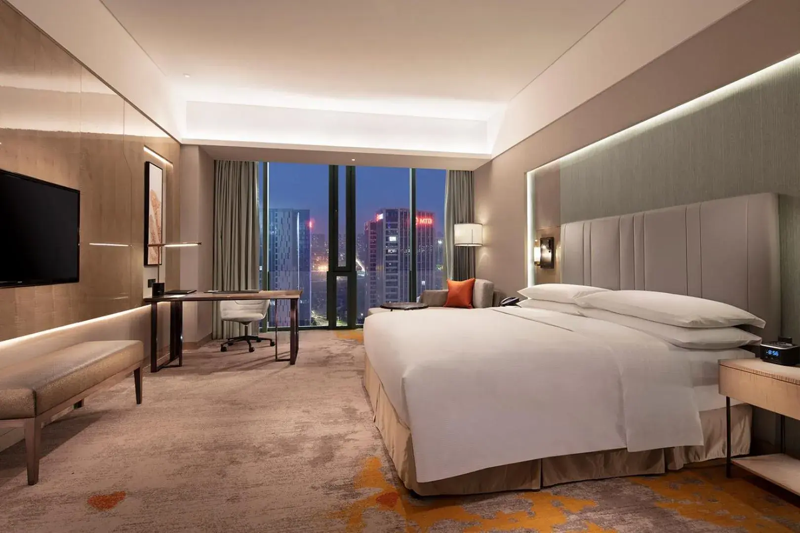 King Room - Mobility Accessible in Hilton Taizhou King Room - Mobility Accessible in Hilton Taizhou