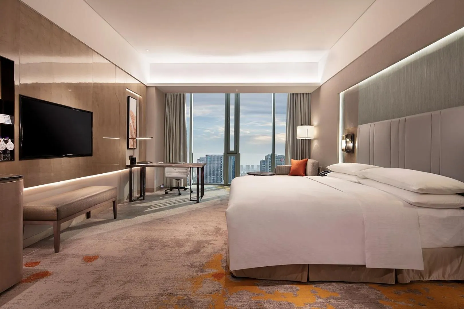 Bedroom, Bed in Hilton Taizhou