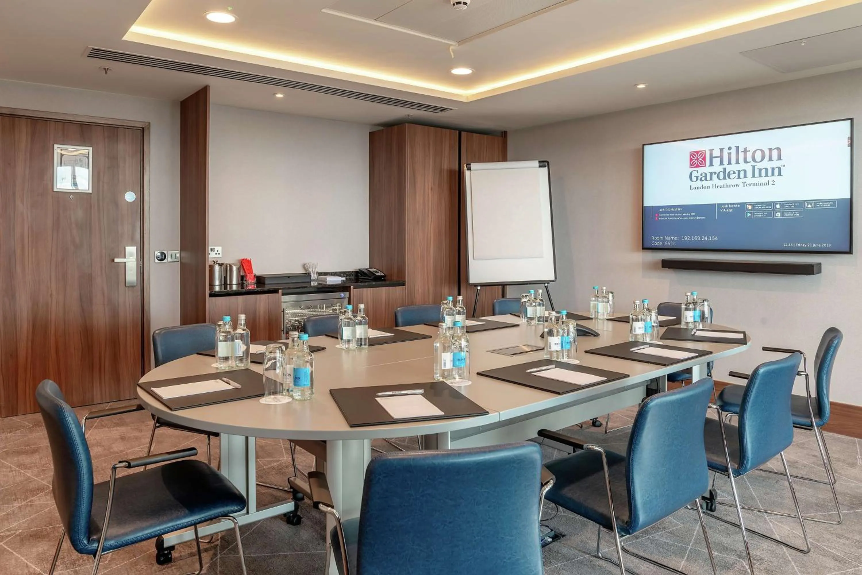 Meeting/conference room in Hilton Garden Inn London Heathrow Terminal 2 and 3