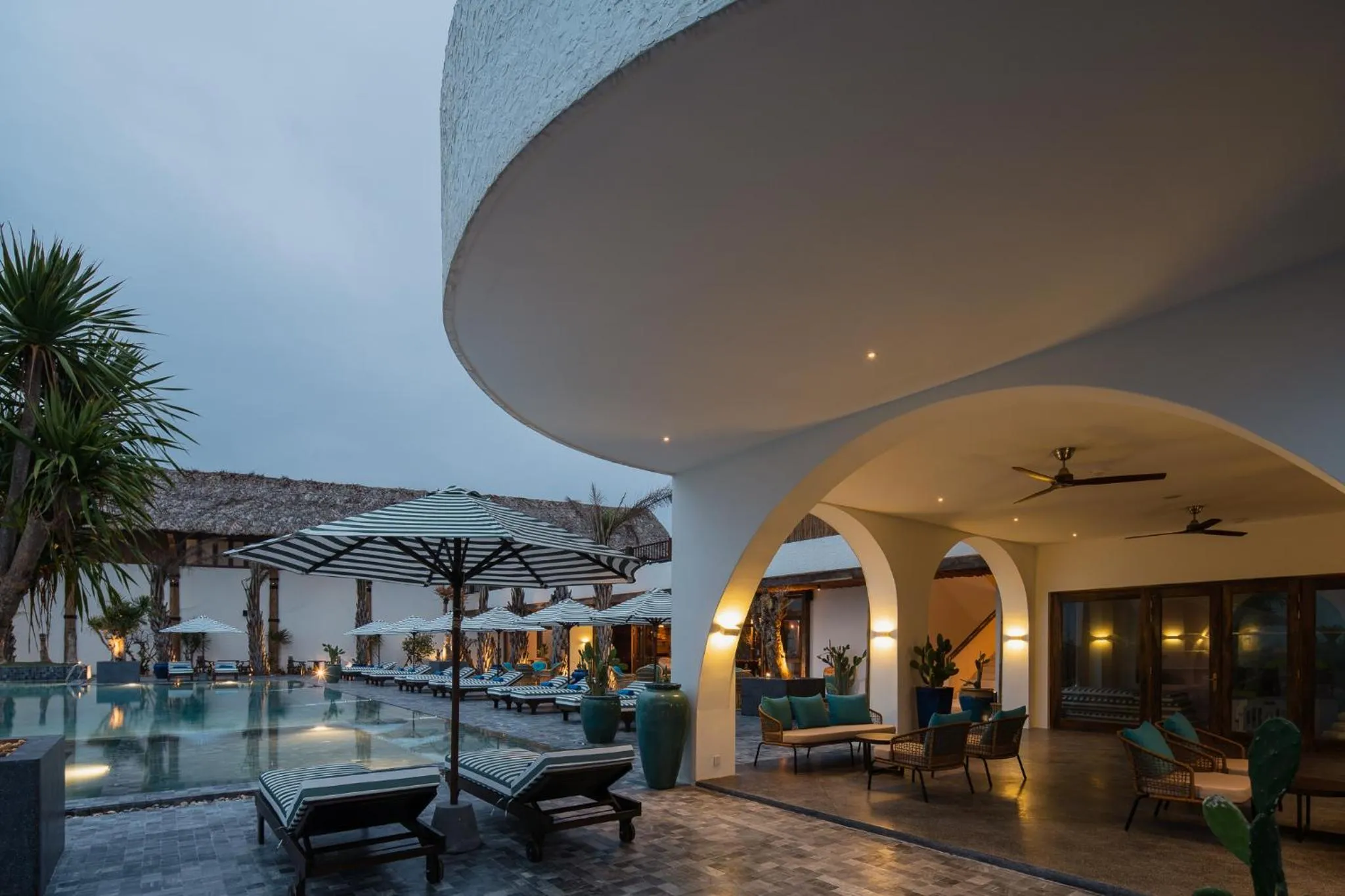 Swimming pool in Stelia Beach Resort