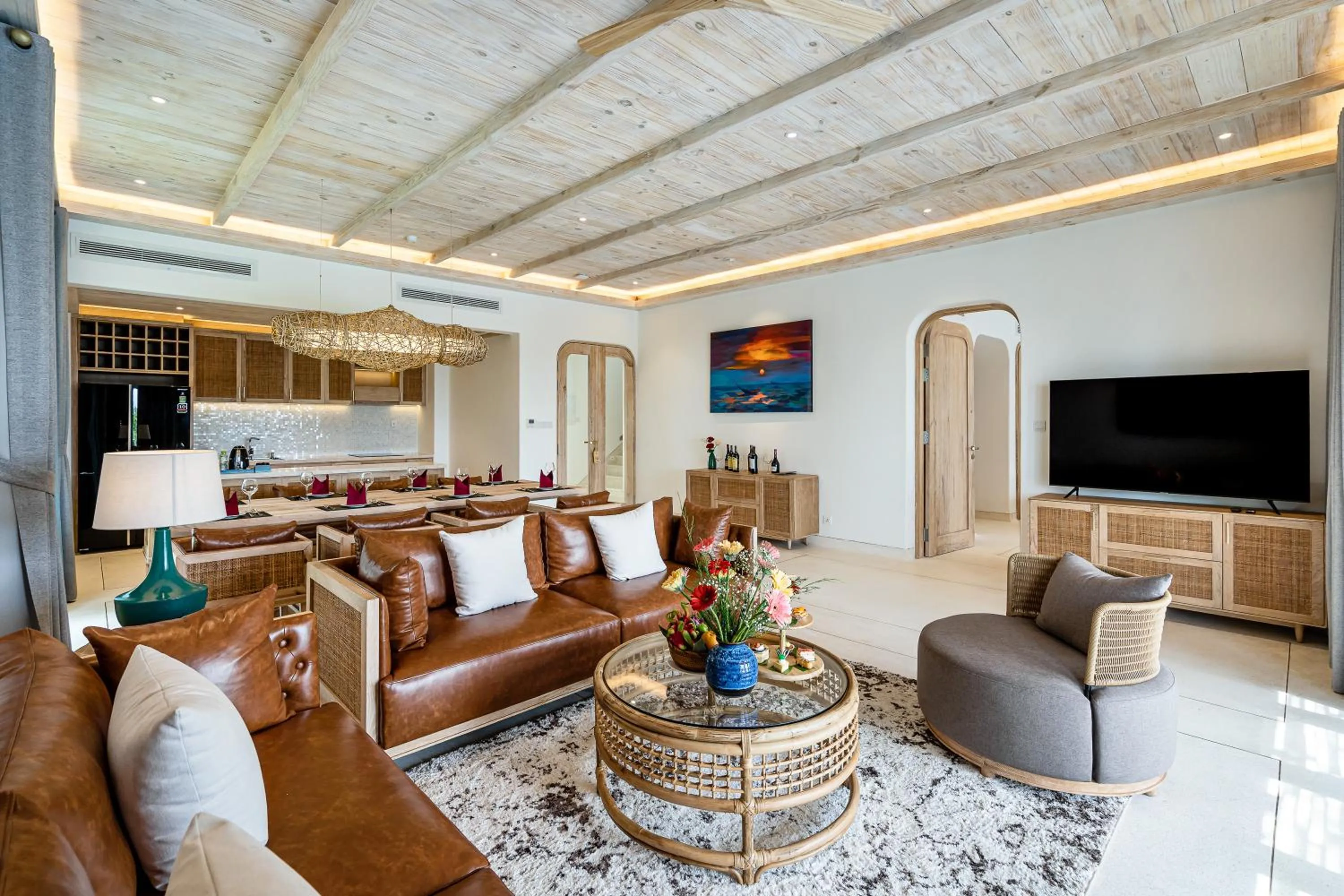 Living room in Stelia Beach Resort