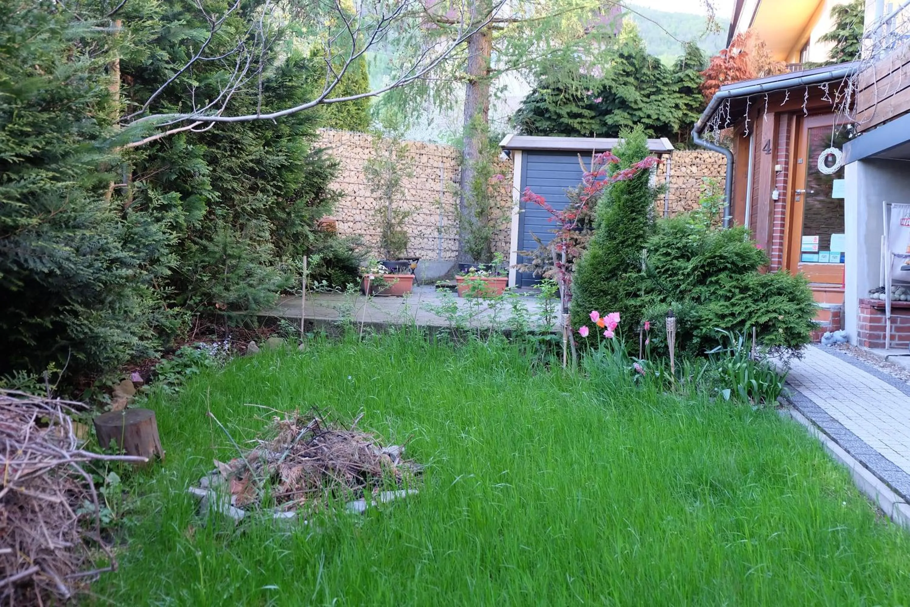 Garden in Willa Pod Aniołem - Pokoje Gościnne & Apartamenty z widokiem na góry