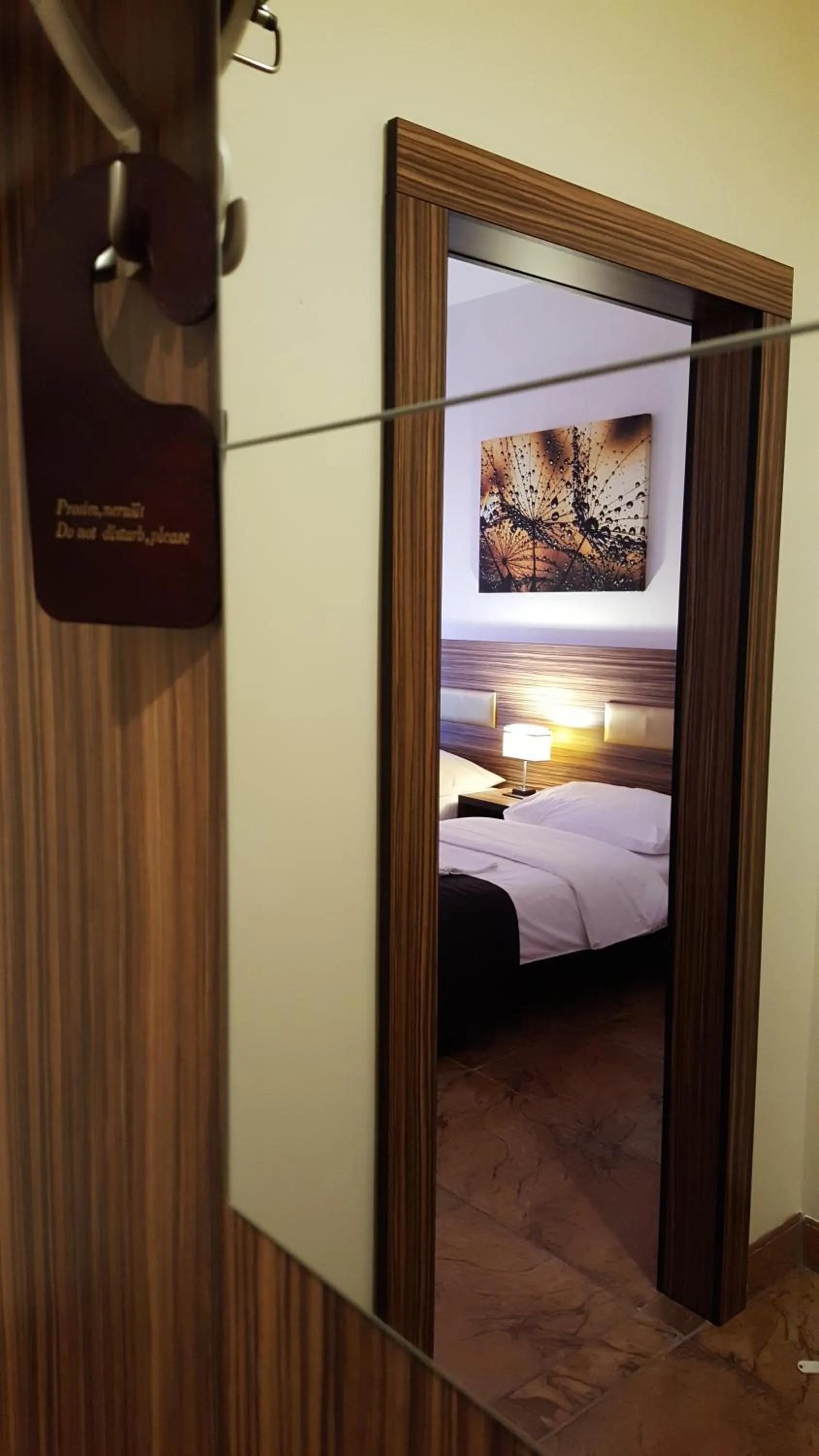 Decorative detail, Bed in Hotel Montenegro