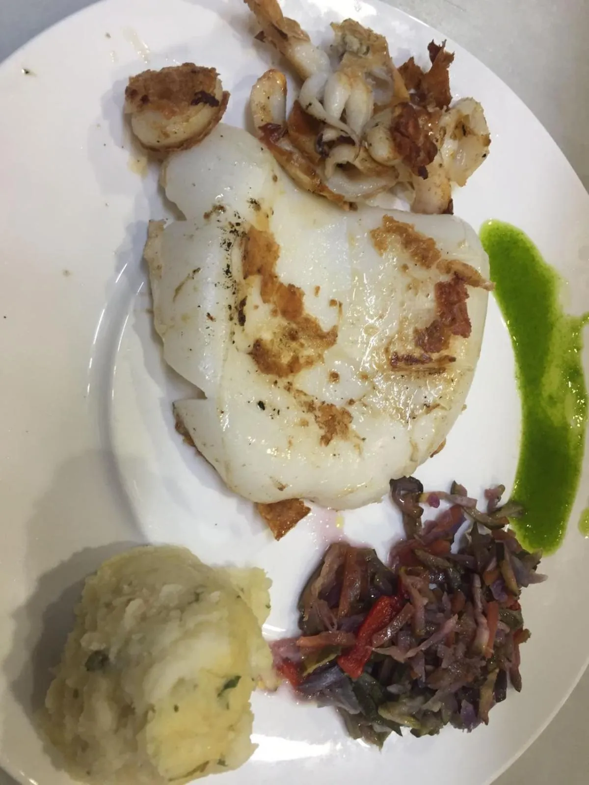 Food in Albenzaire Hotel Asador