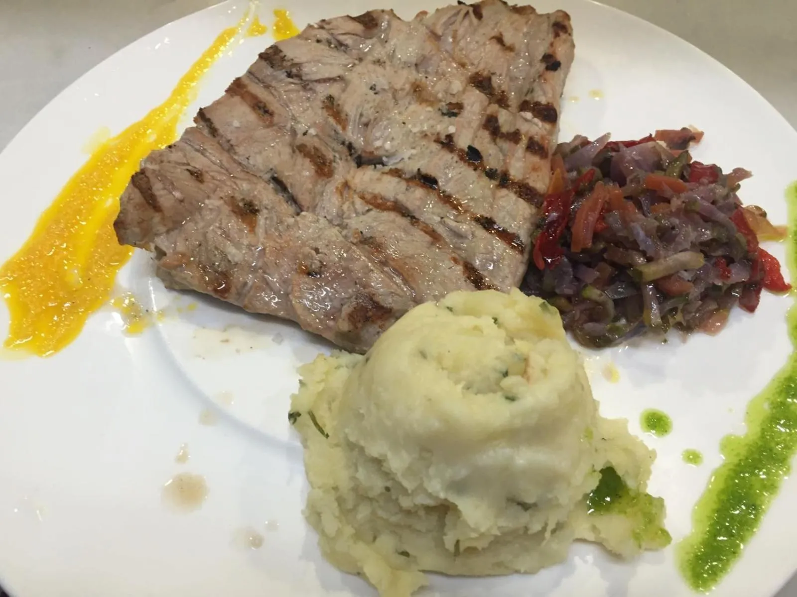 Food in Albenzaire Hotel Asador