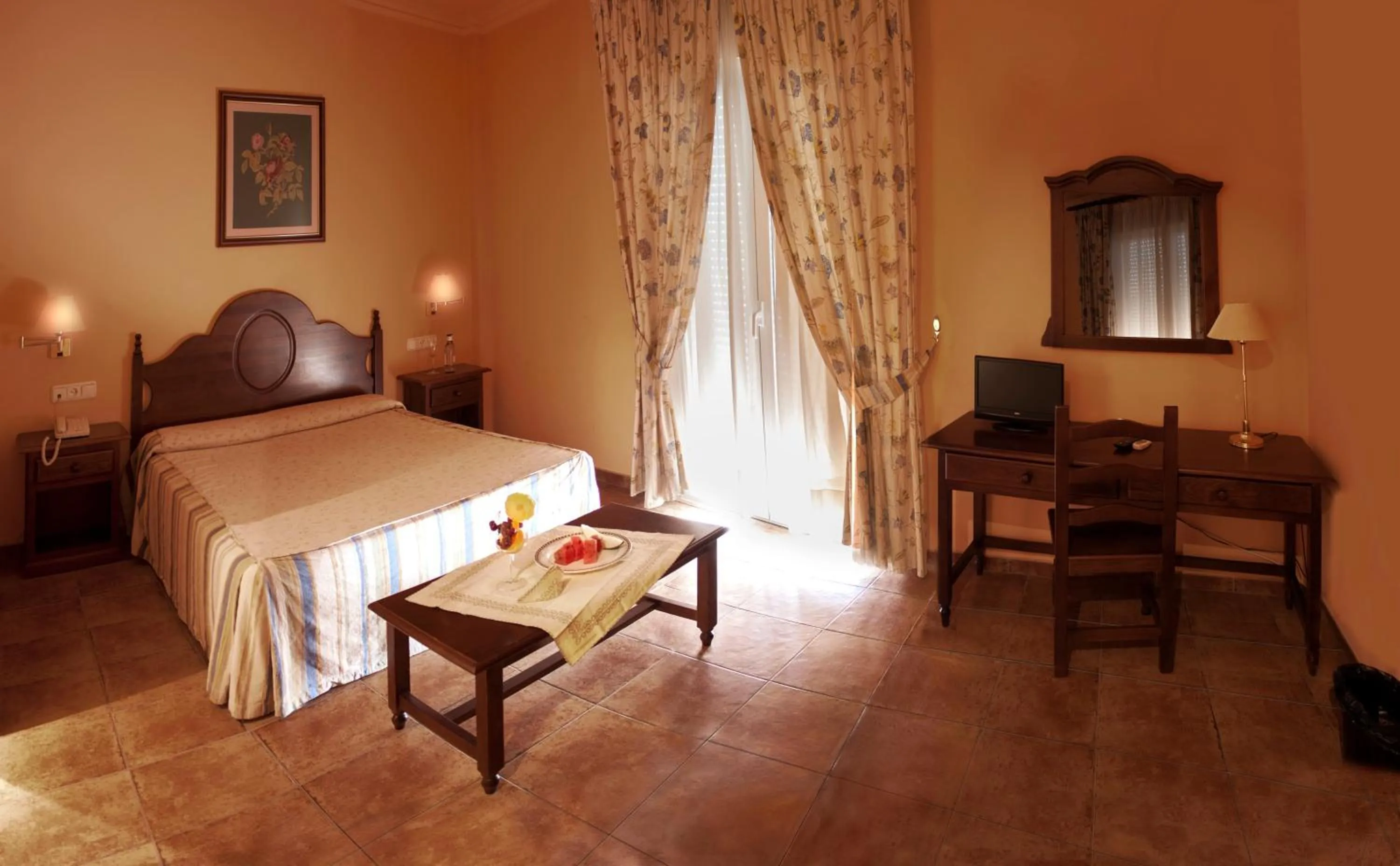 Bedroom, Bed in Albenzaire Hotel Asador