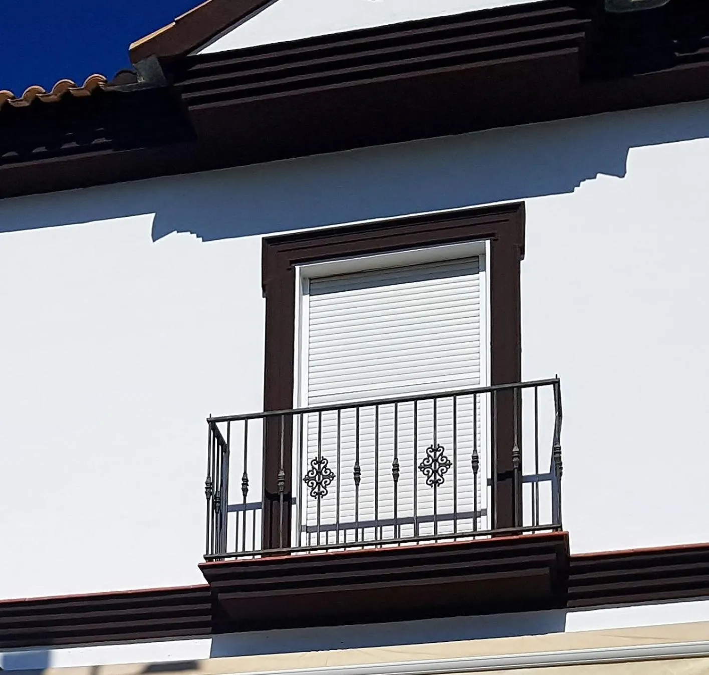 Balcony/Terrace in Albenzaire Hotel Asador
