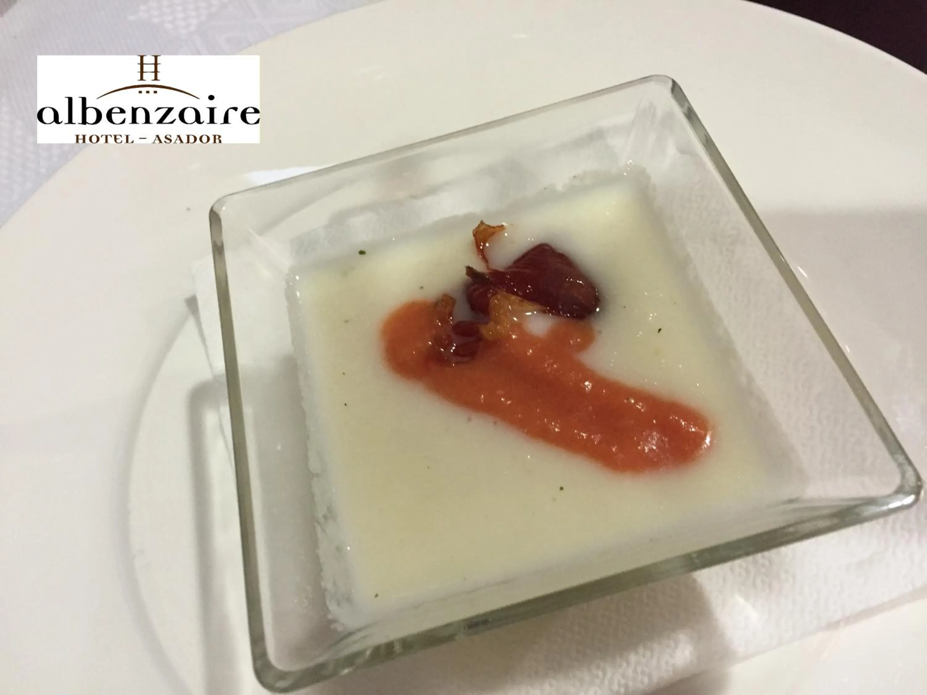 Food in Albenzaire Hotel Asador