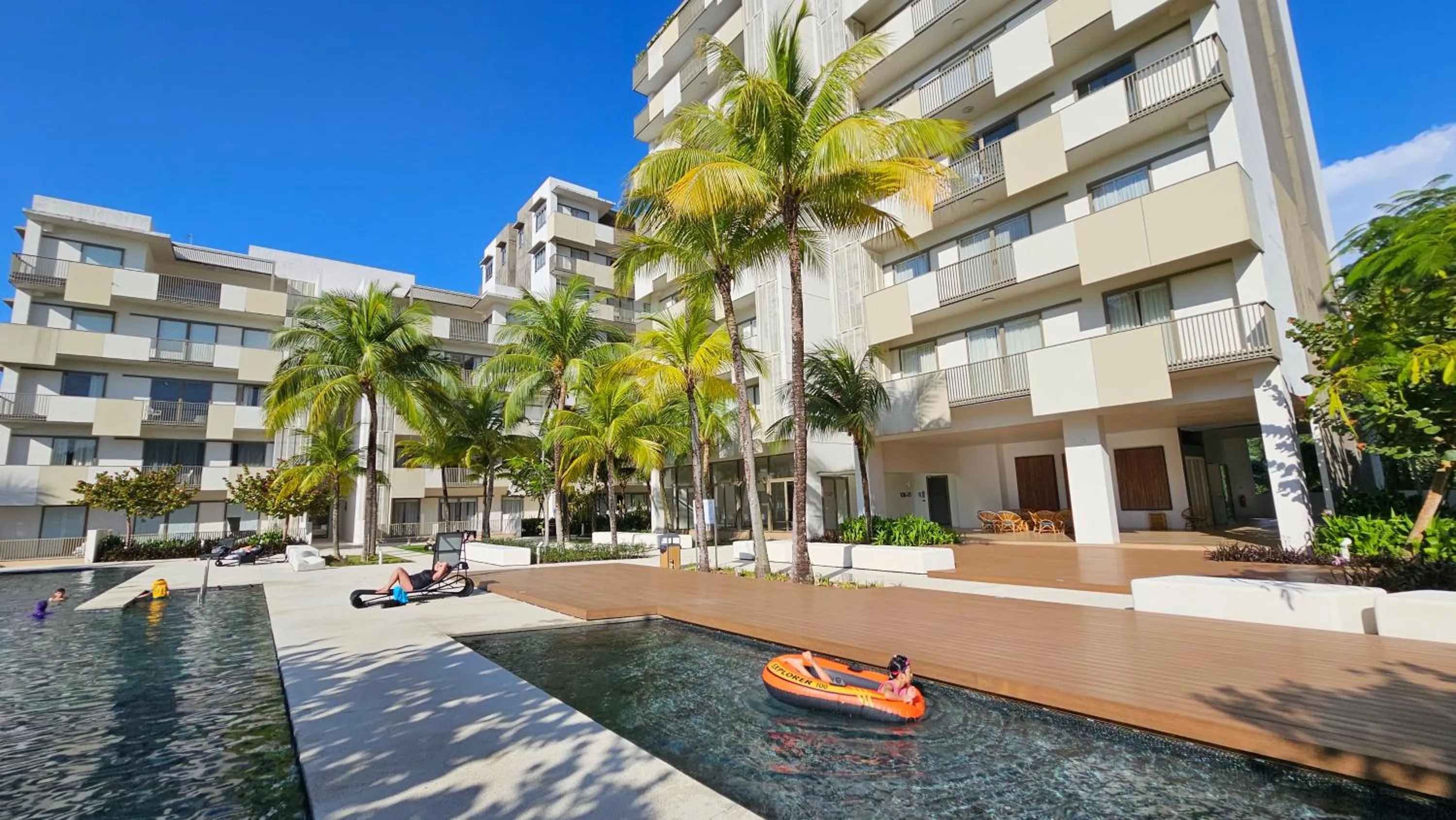 Swimming pool in By The Sea Beach Luxury Resort - Batu Ferringhi