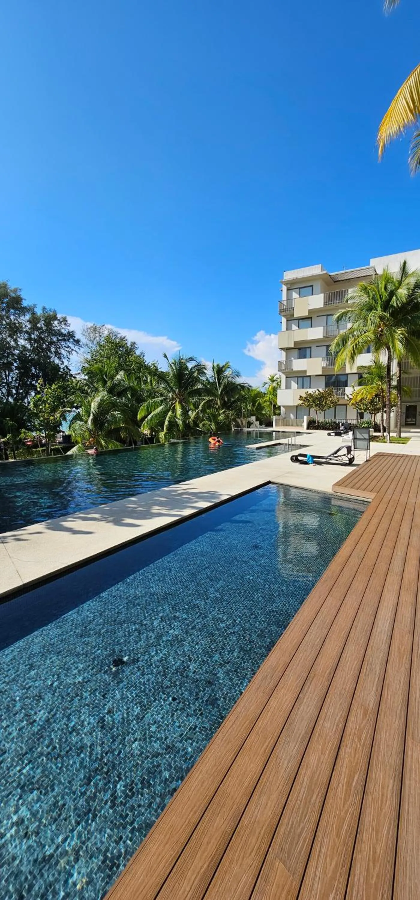 Swimming pool in By The Sea Beach Luxury Resort - Batu Ferringhi