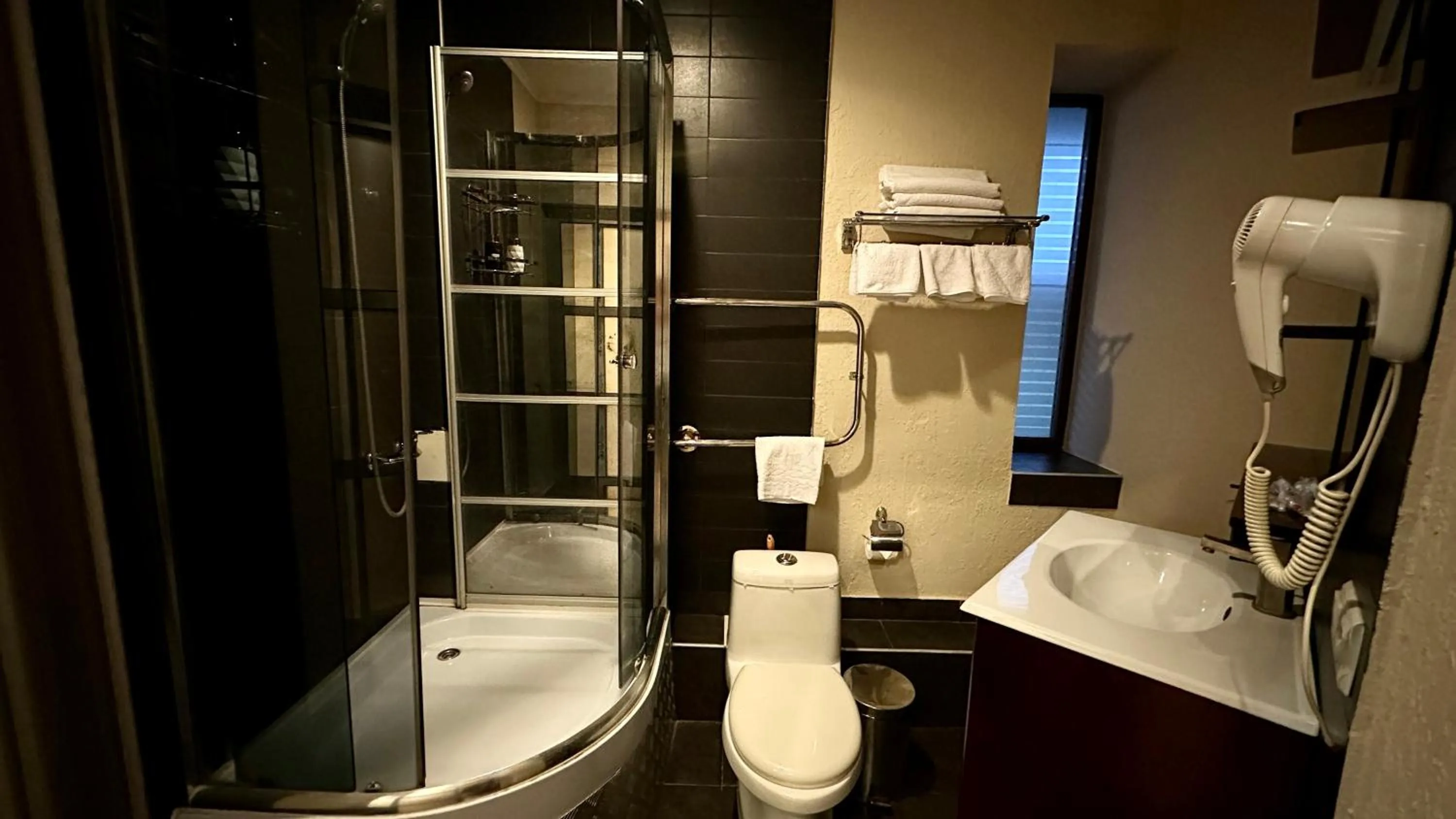 Shower in Tian-Shan Hotel