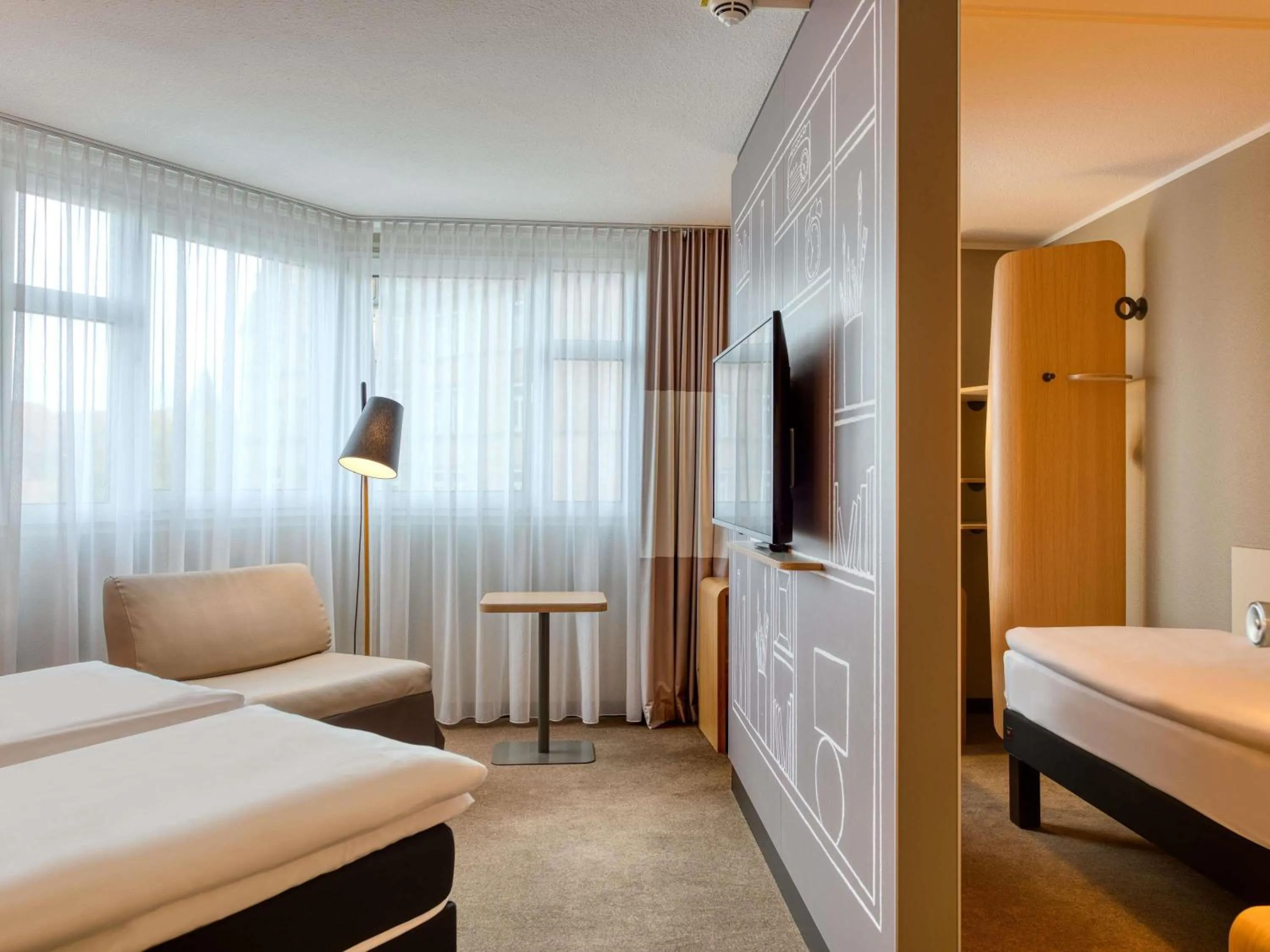 Bedroom, Bed in ibis Nürnberg City am Plärrer