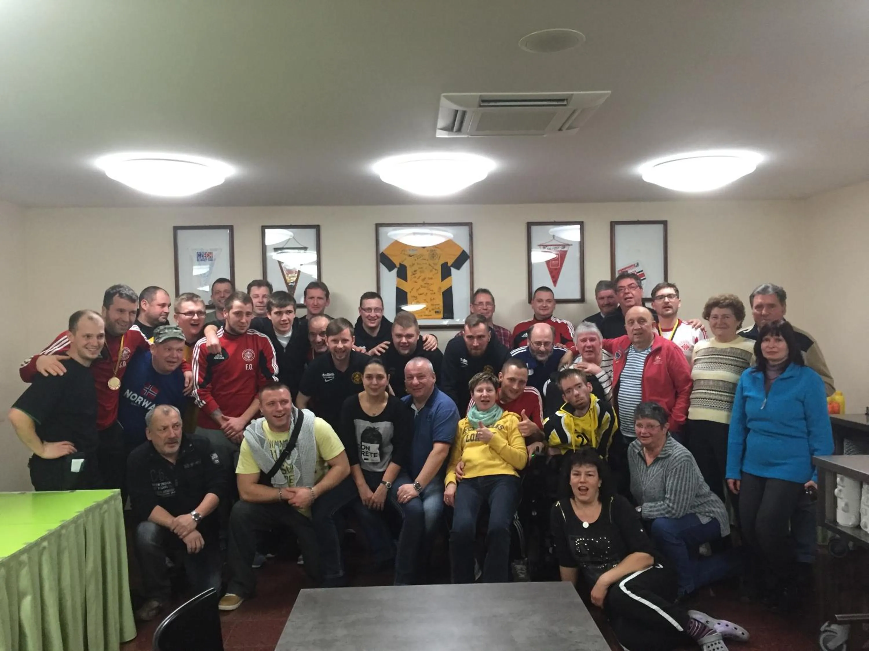 group of guests in Hotel Arena