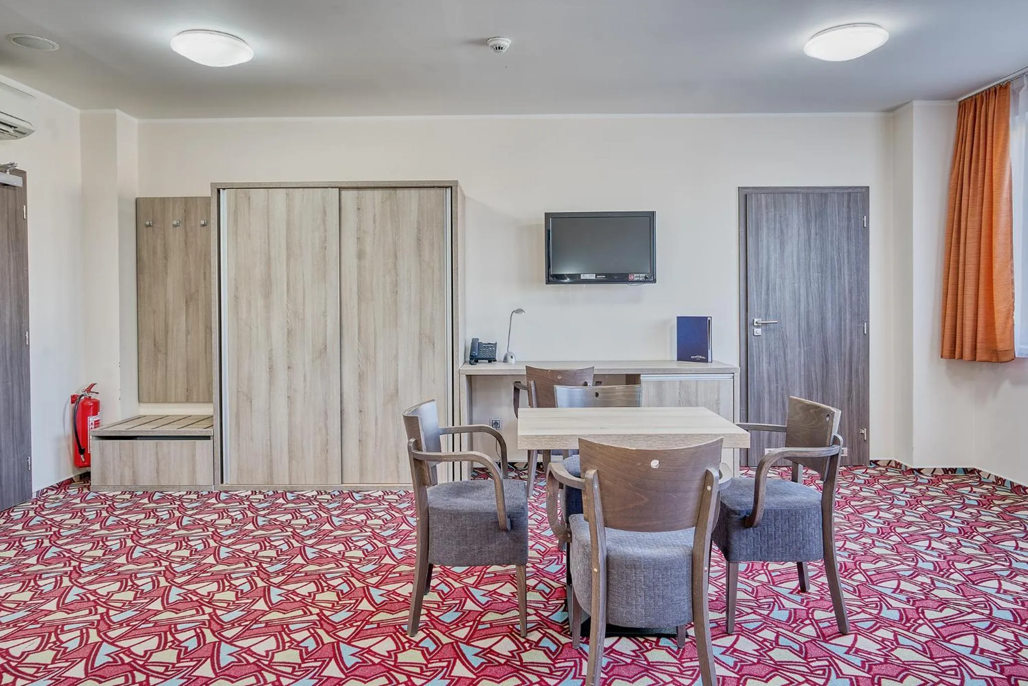 Seating area in Hotel Arena