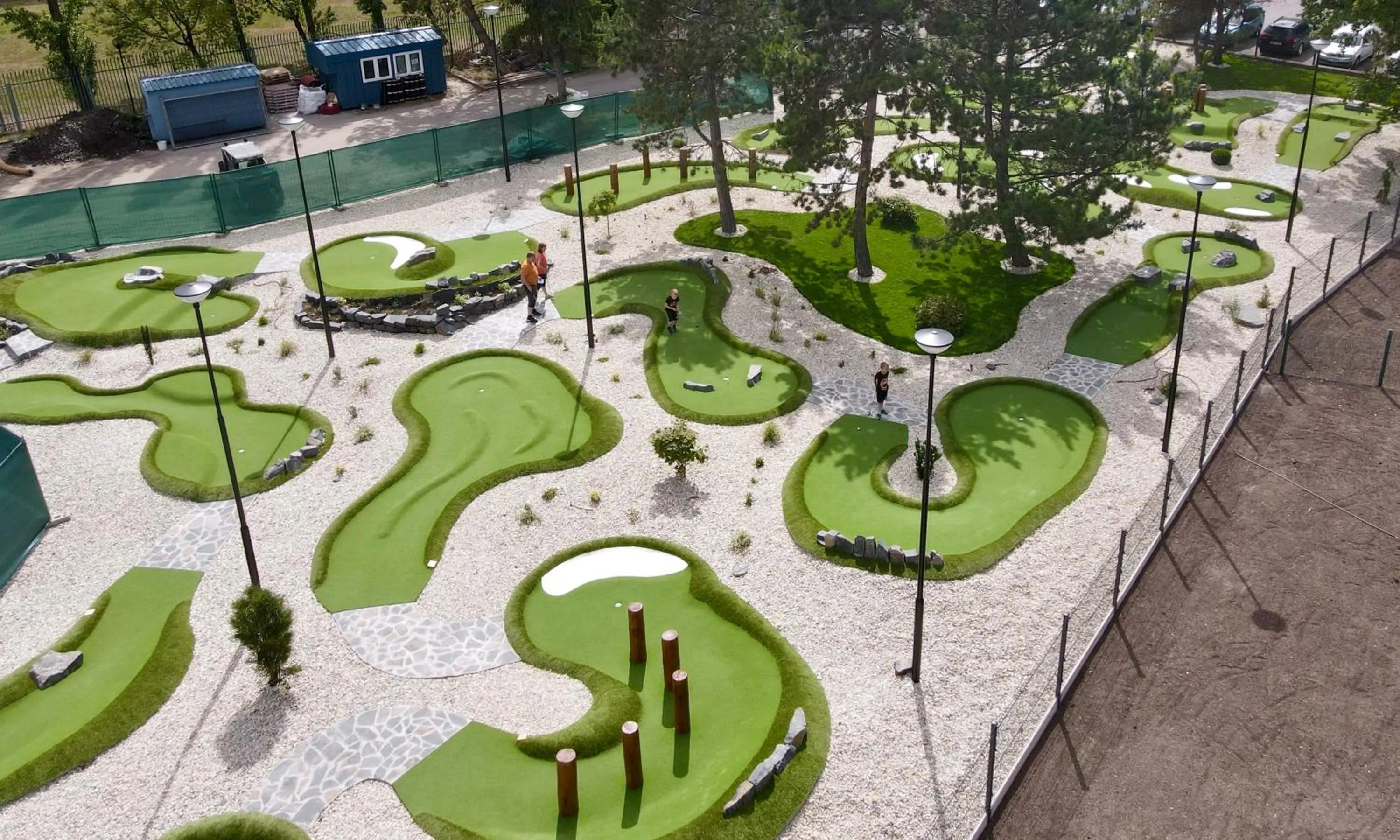 Minigolf in Hotel Arena