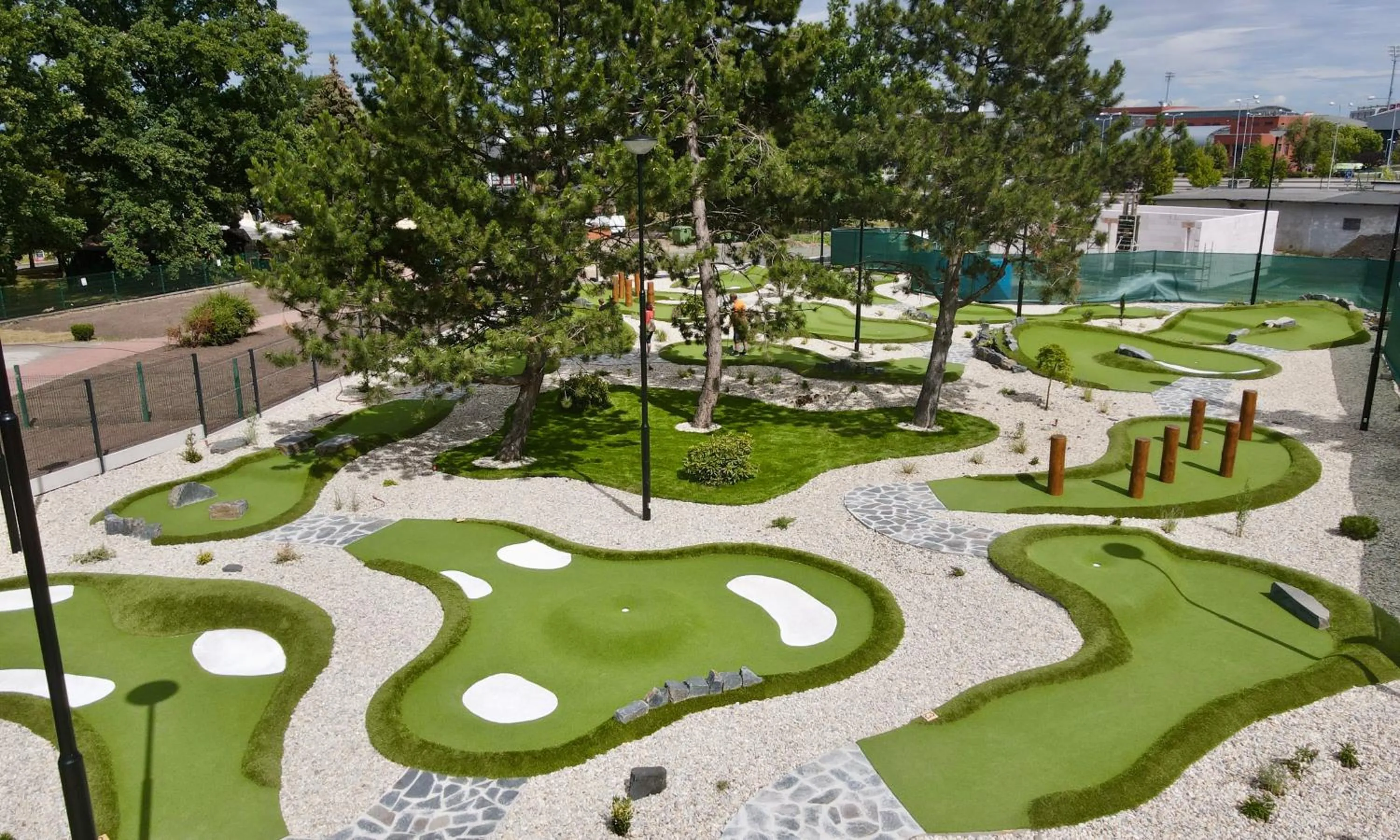 Minigolf in Hotel Arena