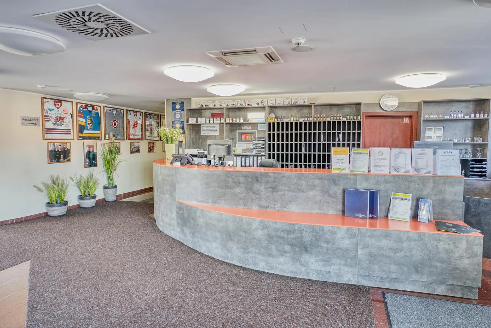 Lobby or reception in Hotel Arena