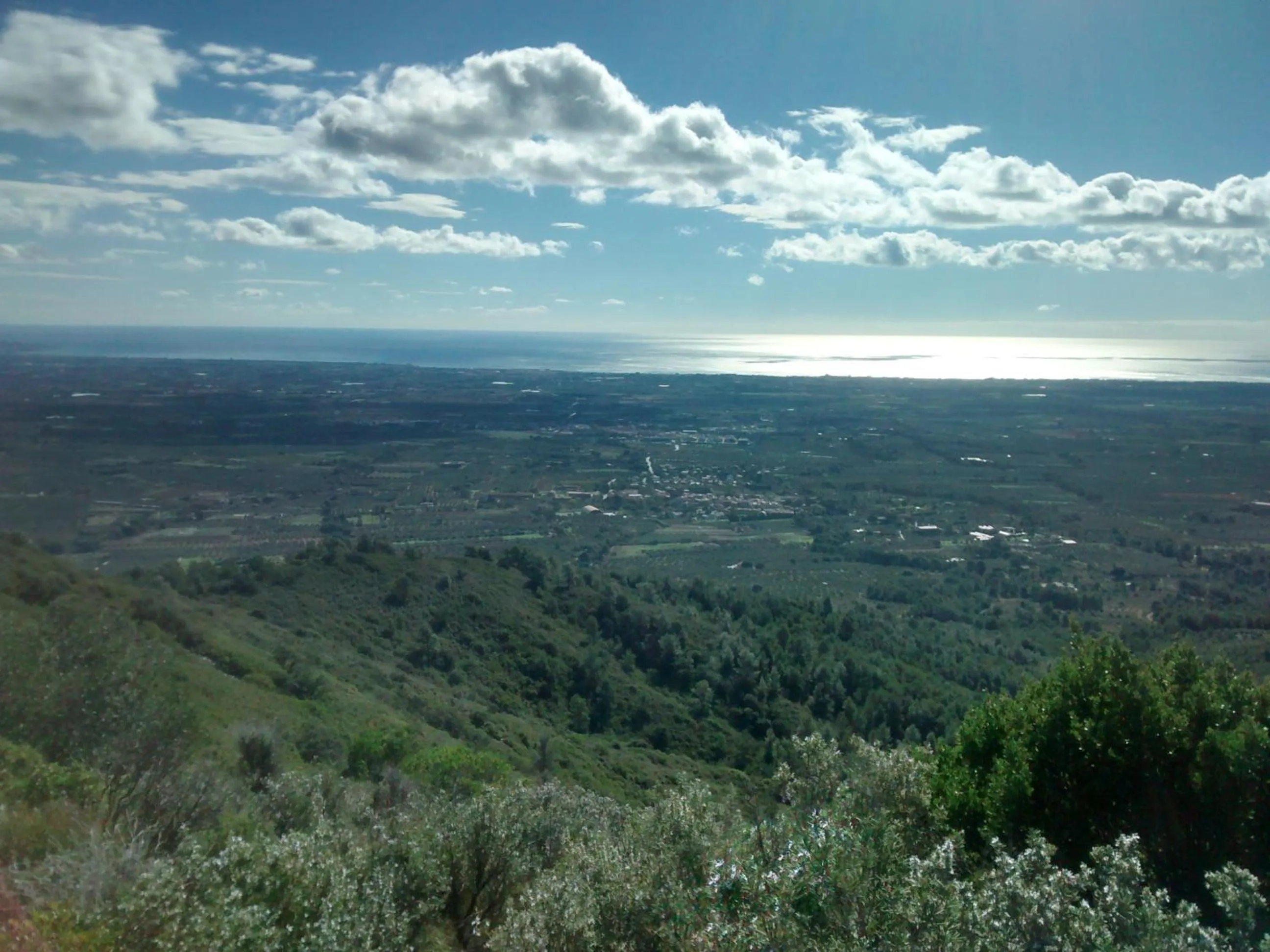 Natural landscape in Hostal Sant Roc