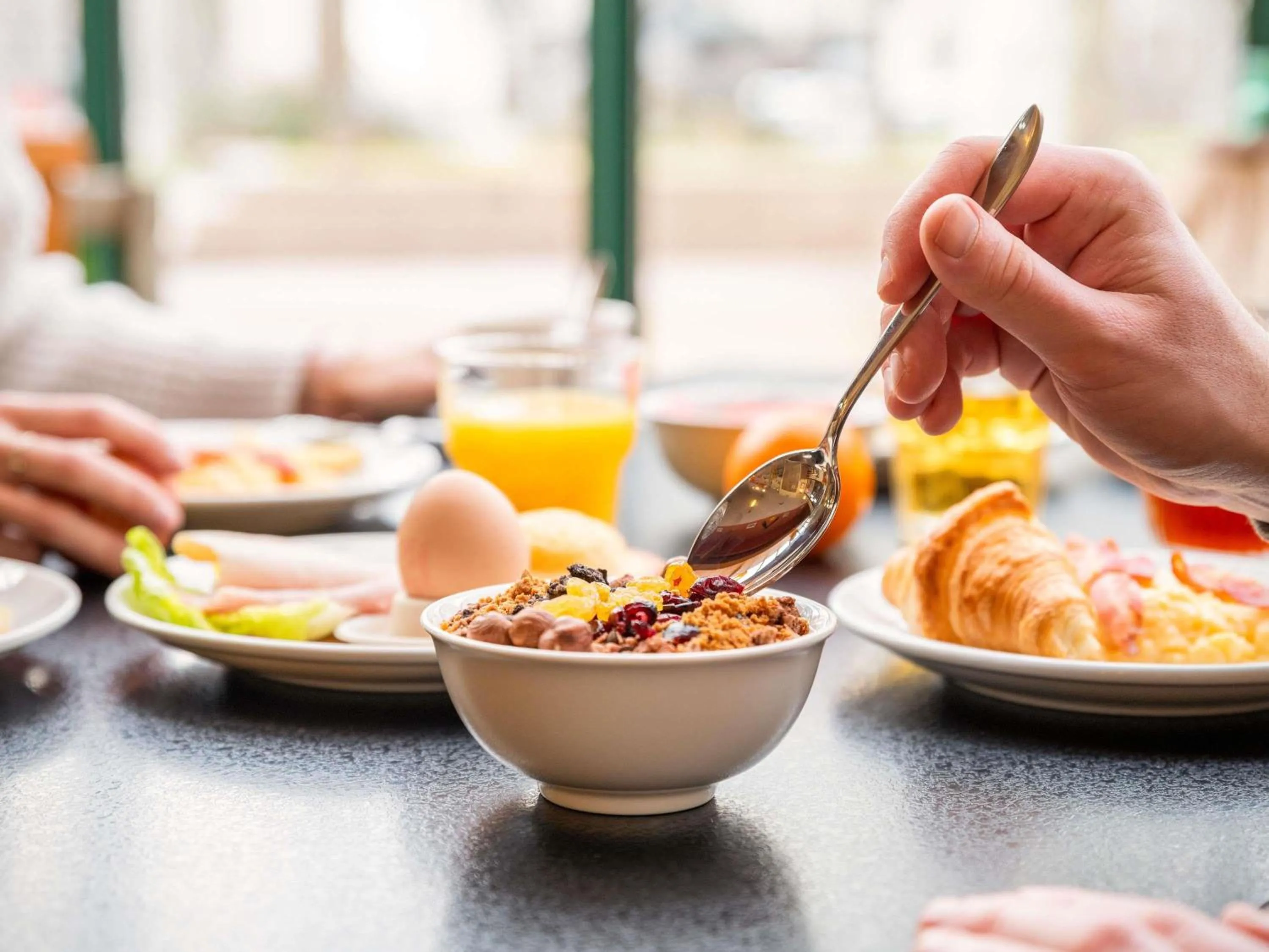 Breakfast in ibis Heidelberg Hauptbahnhof