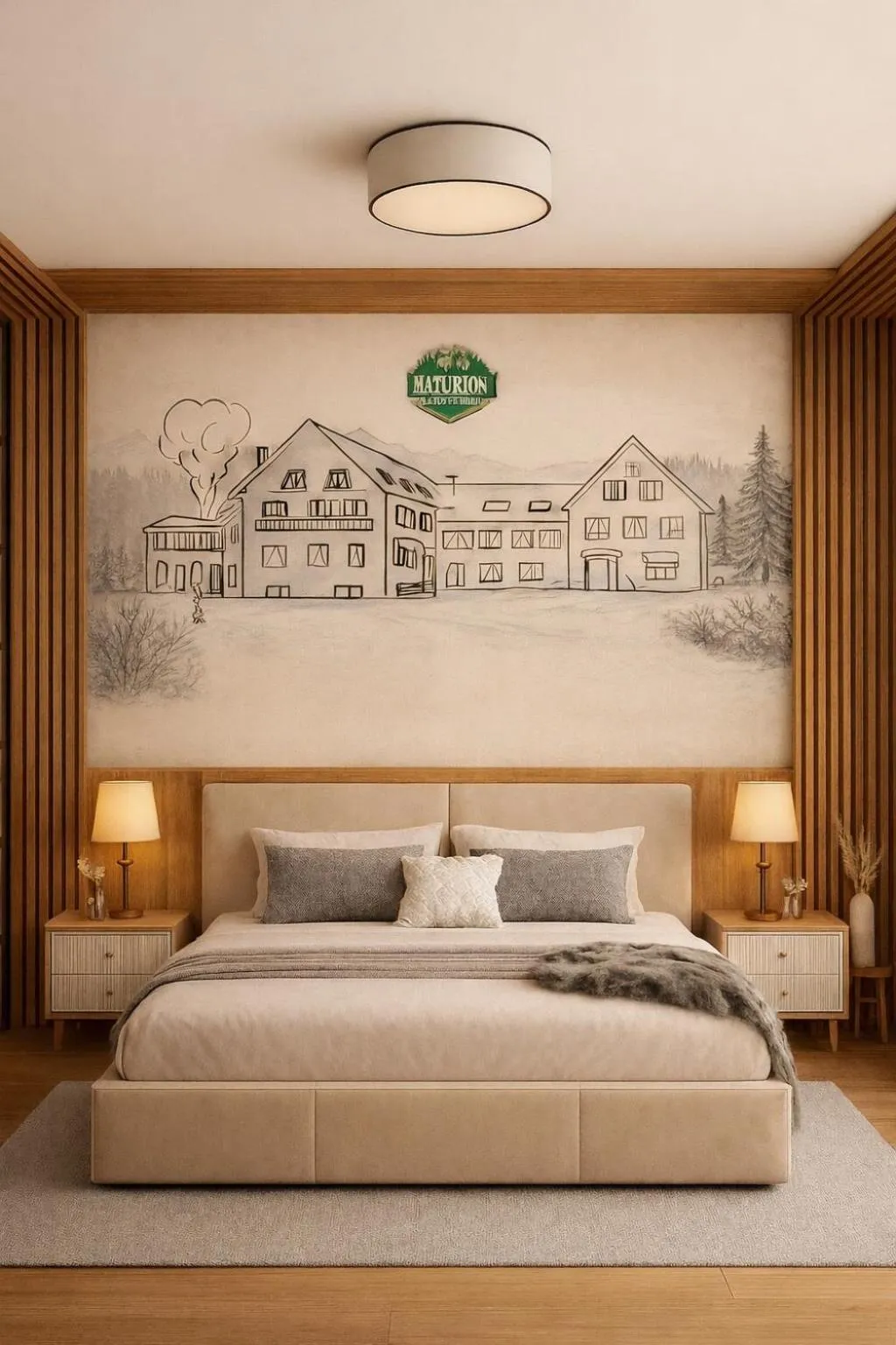 Bed in NATURION Hotel Hinterzarten