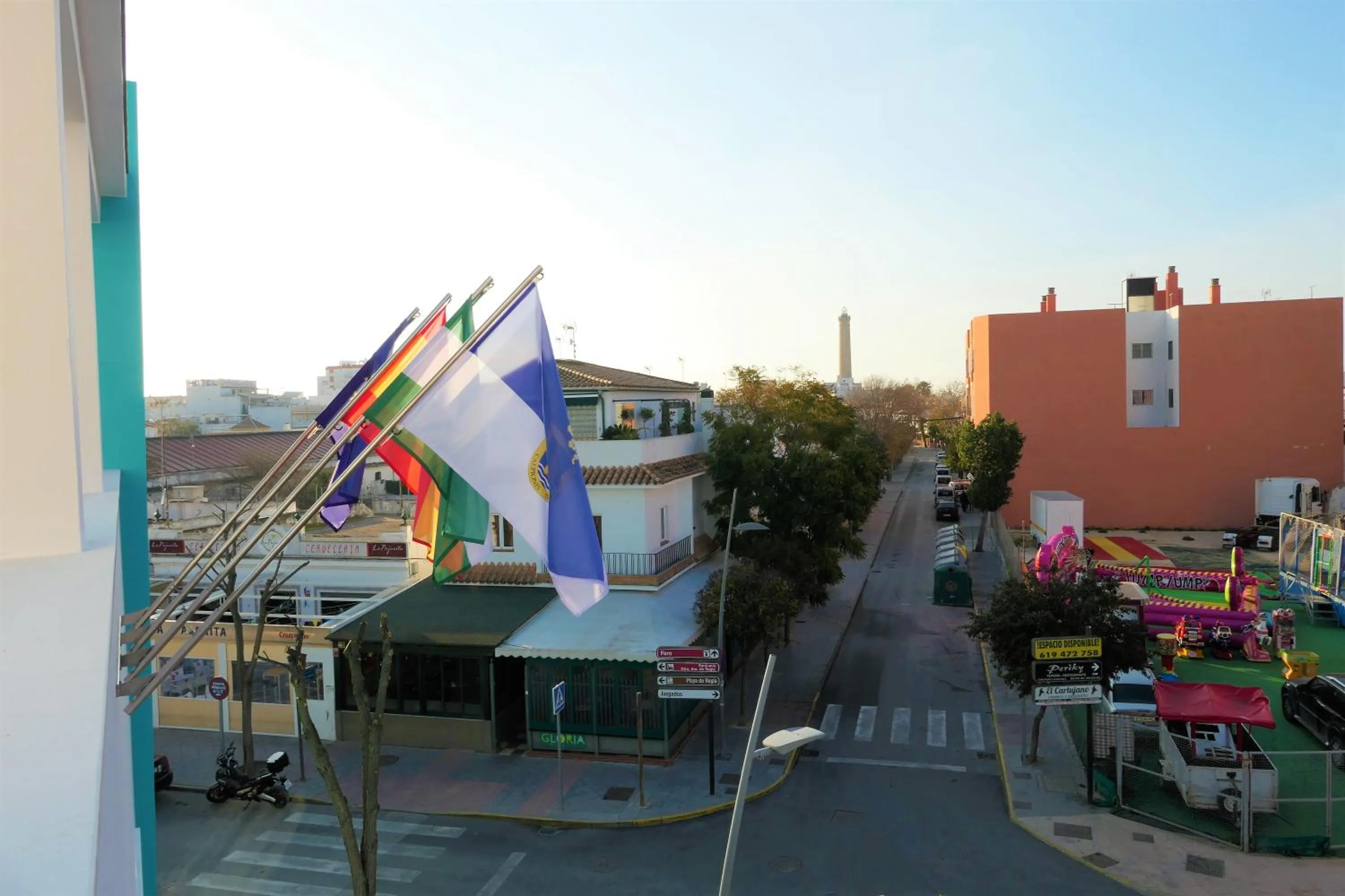 City view in Hotel Los Nardos