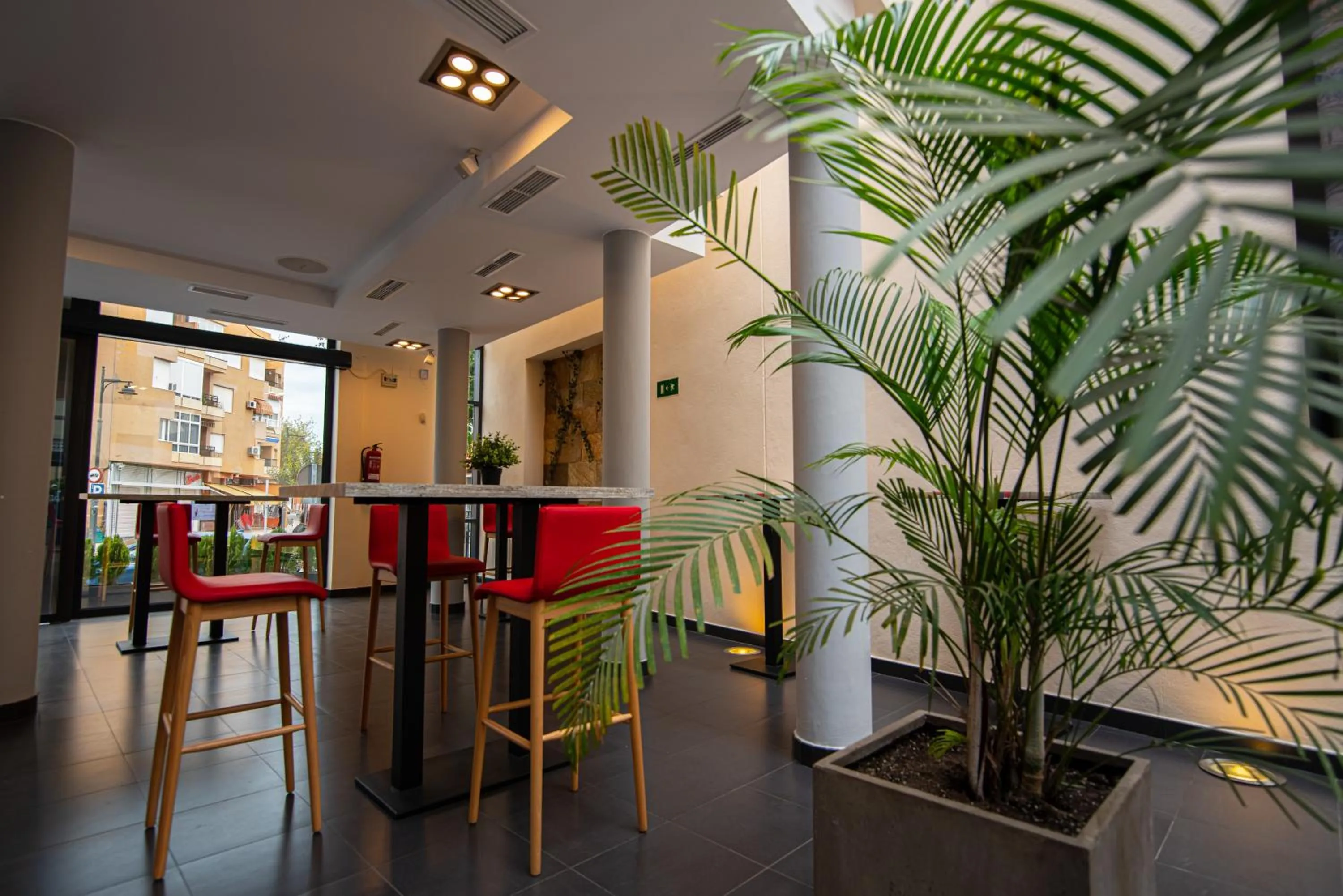 Communal lounge/ TV room in Hotel Los Nardos