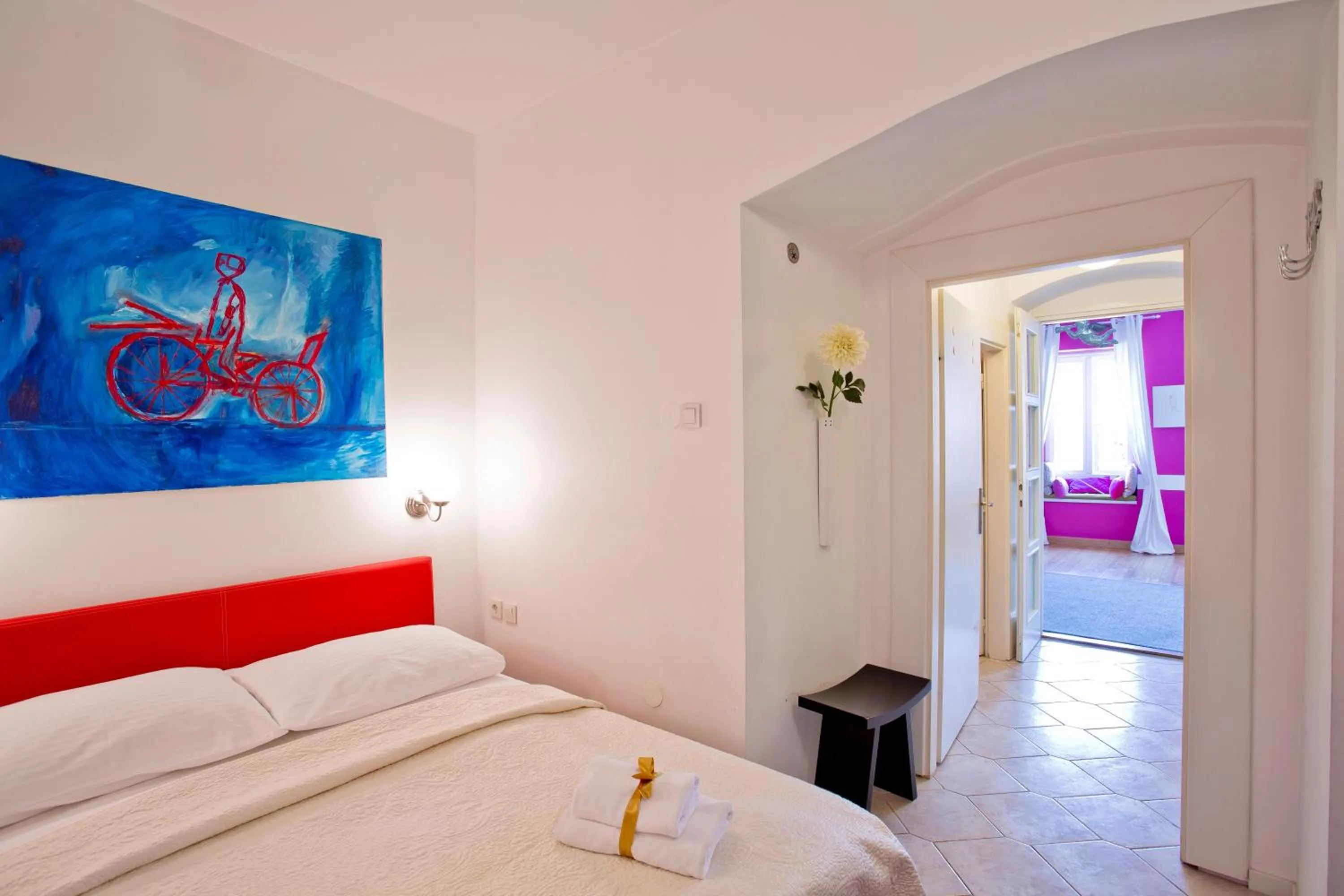 Photo of the whole room, Bed in Rooms Zagreb 17