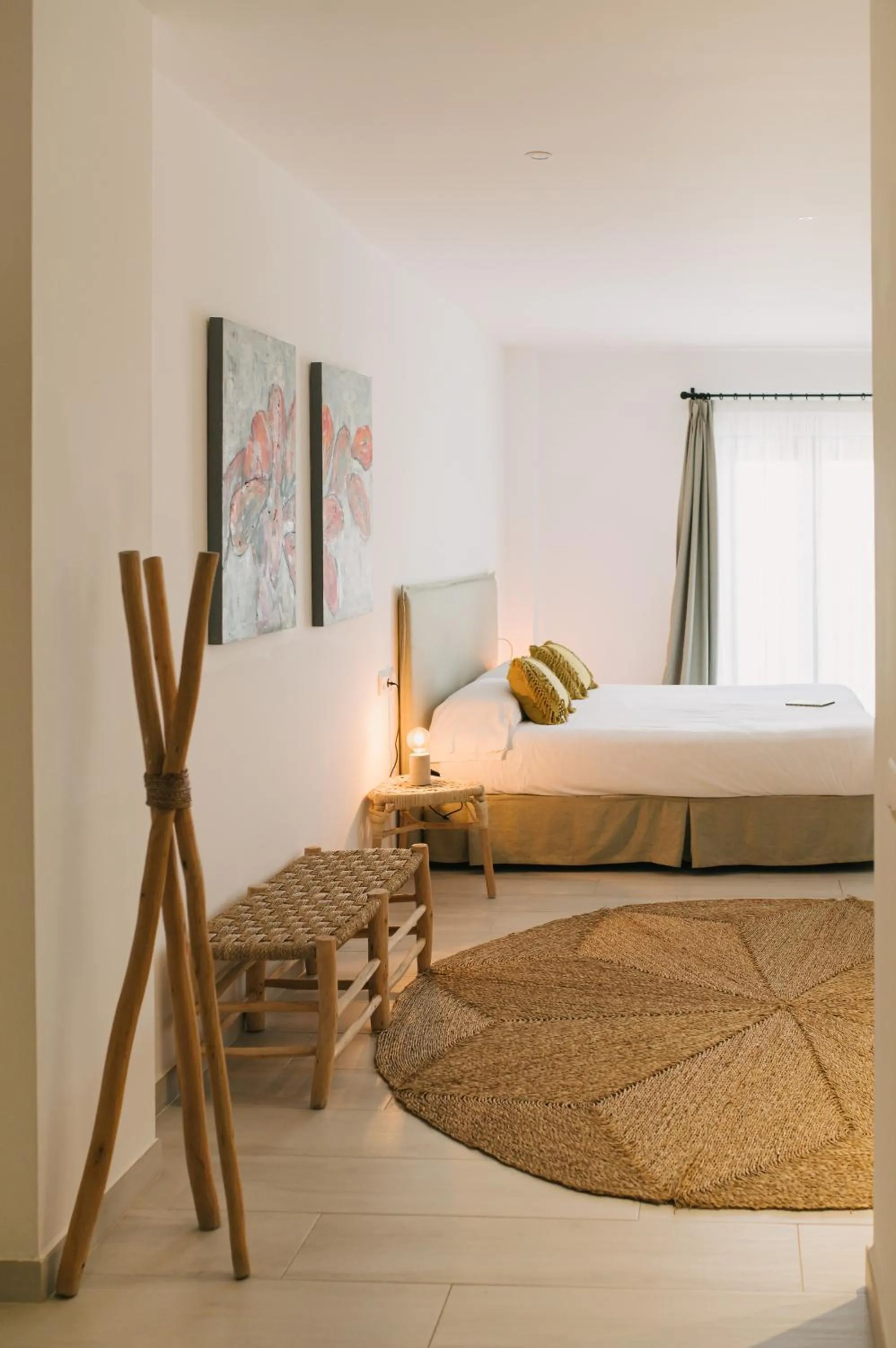 Bed in Curolla Petit Hotel