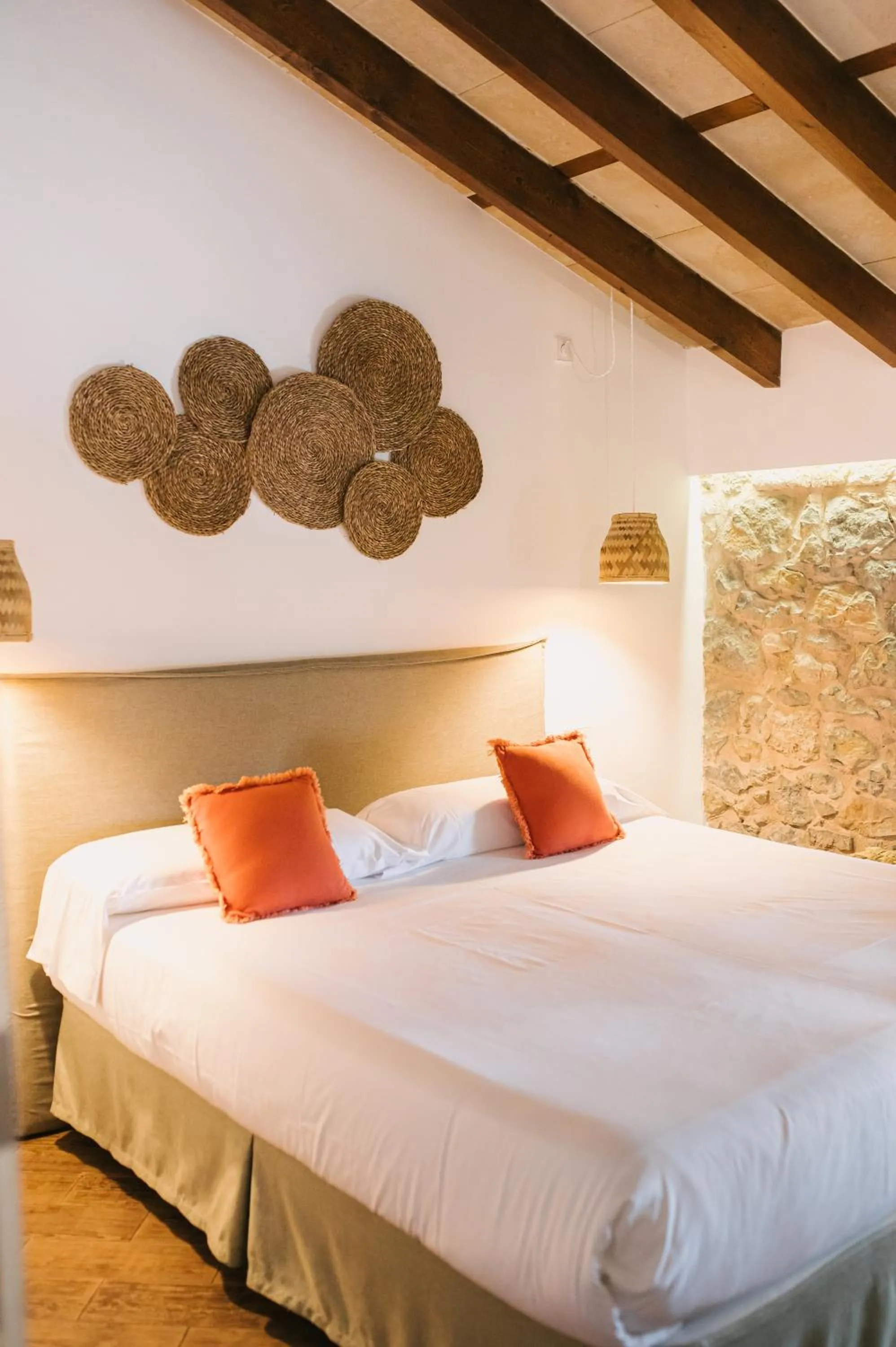 Bed in Curolla Petit Hotel