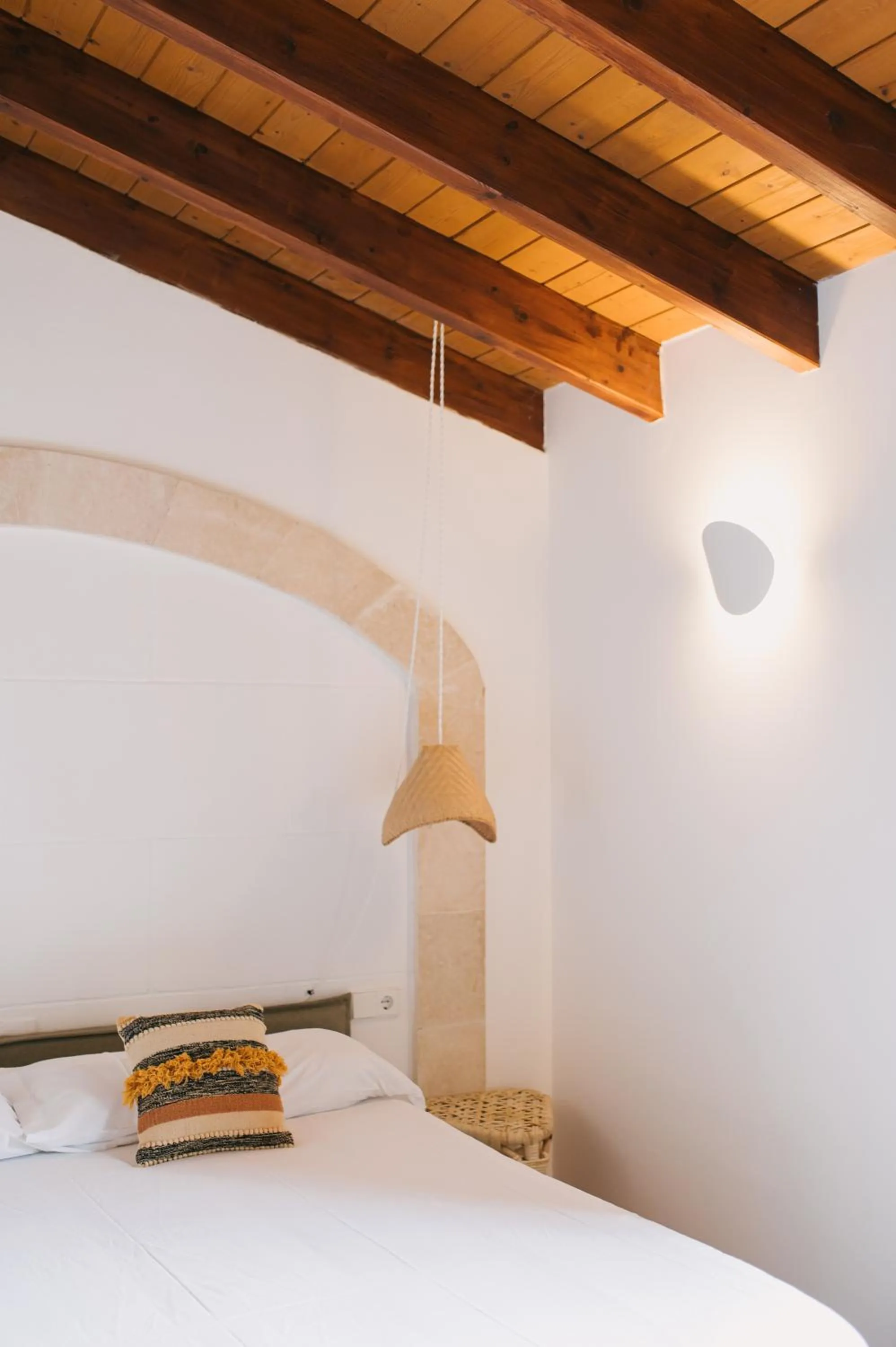 Bed in Curolla Petit Hotel