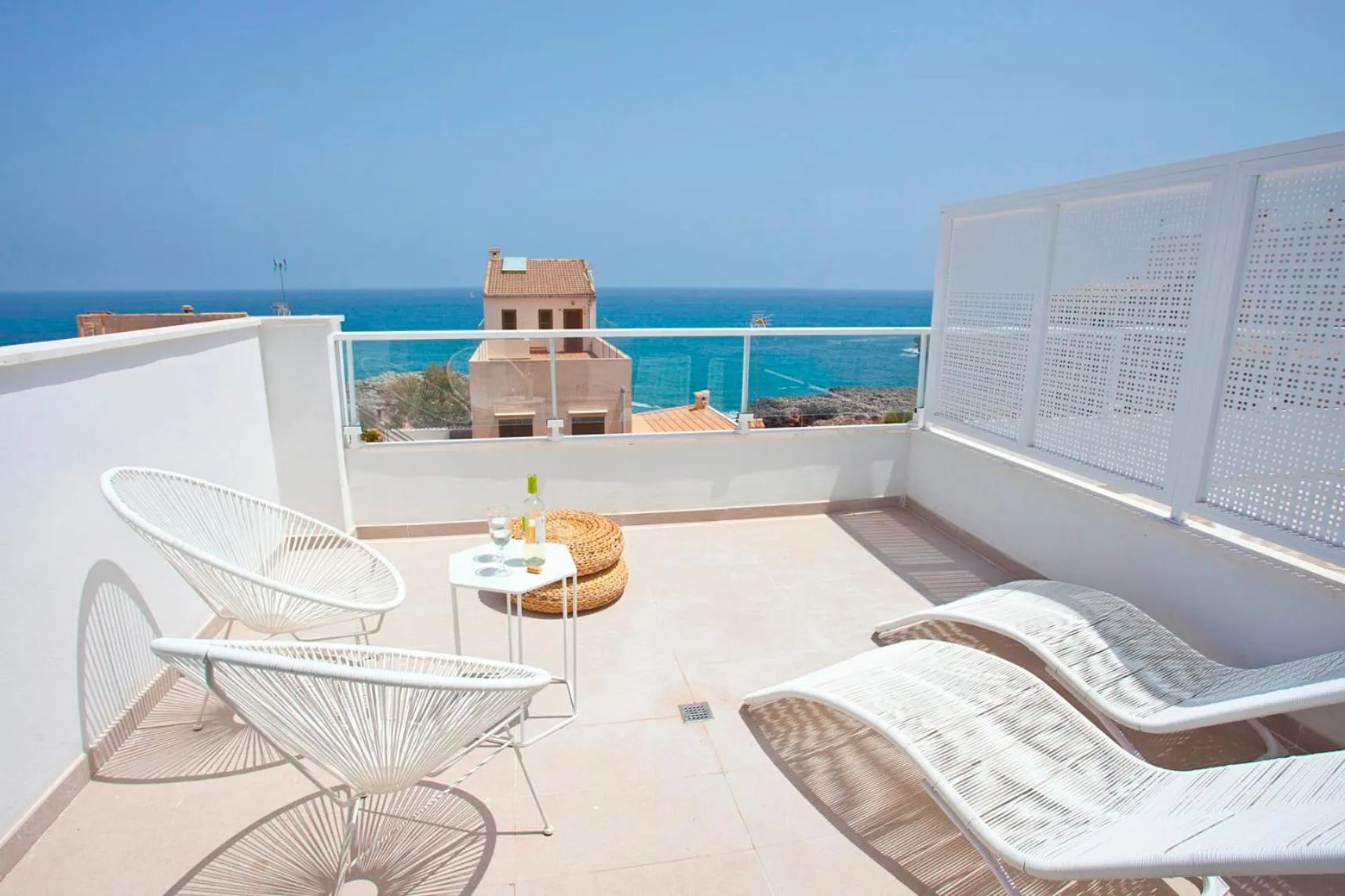 Balcony/Terrace in BJ Cala Morlanda Estudios