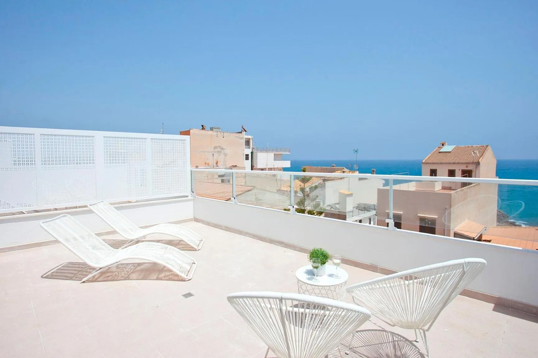 Sea view in BJ Cala Morlanda Estudios